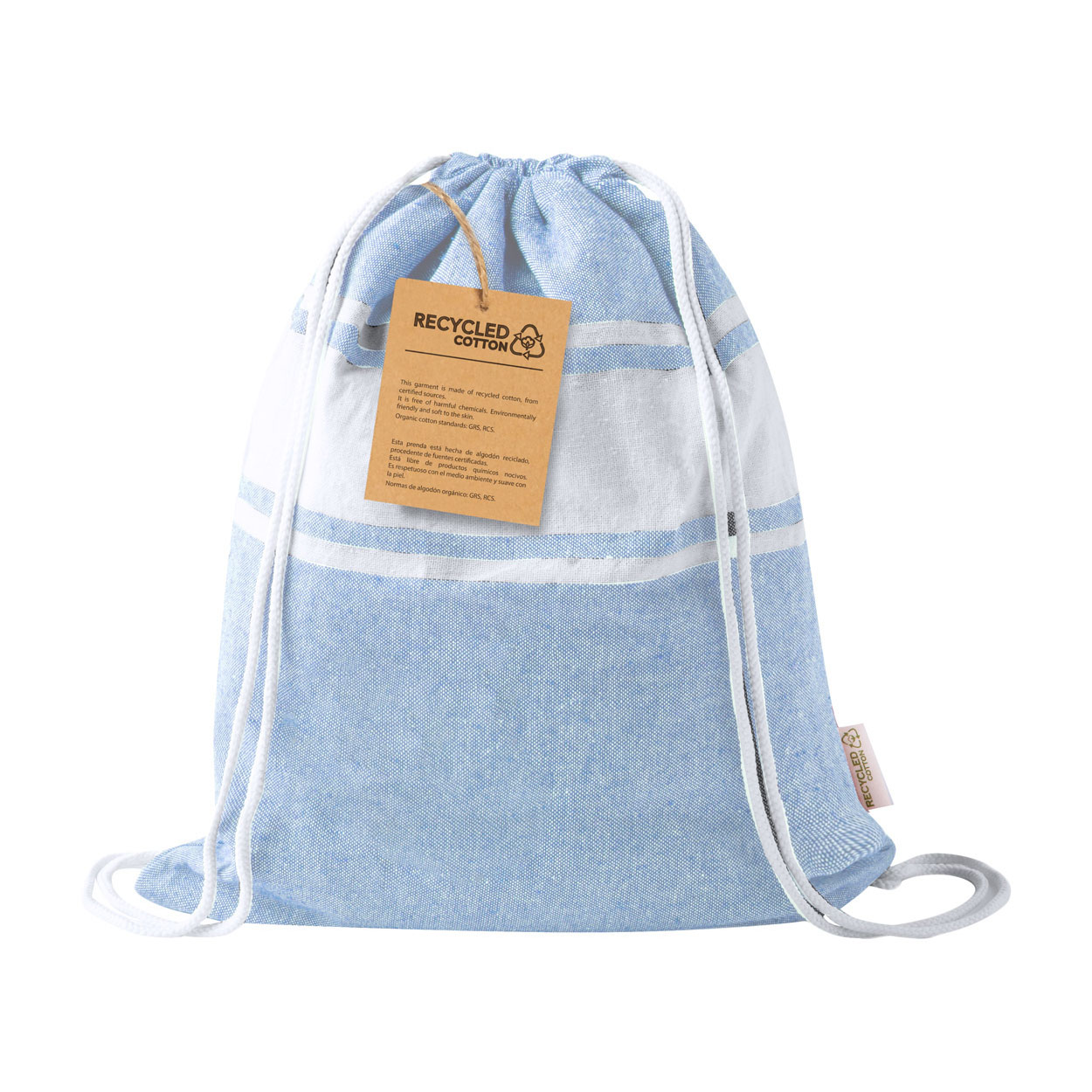 Telo mare - 180 x 90 cm | Cotone riciclato | 170 g/m²