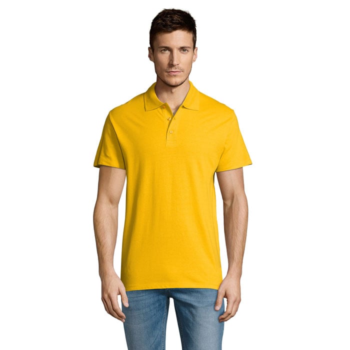 Polo Leon - Homme | 170 g/m² coton | Impression 2 couleurs