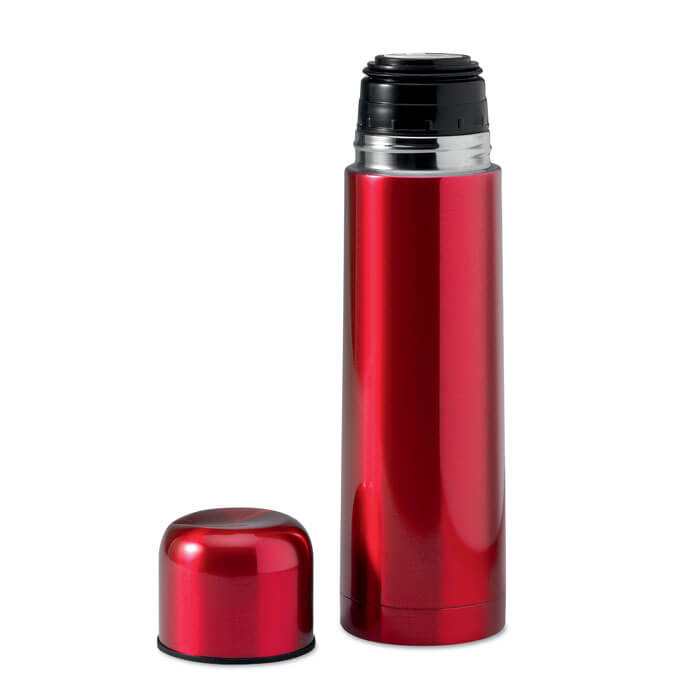 Bottiglia termica - 500 ml | Acciaio inossidabile metallico | A doppia parete