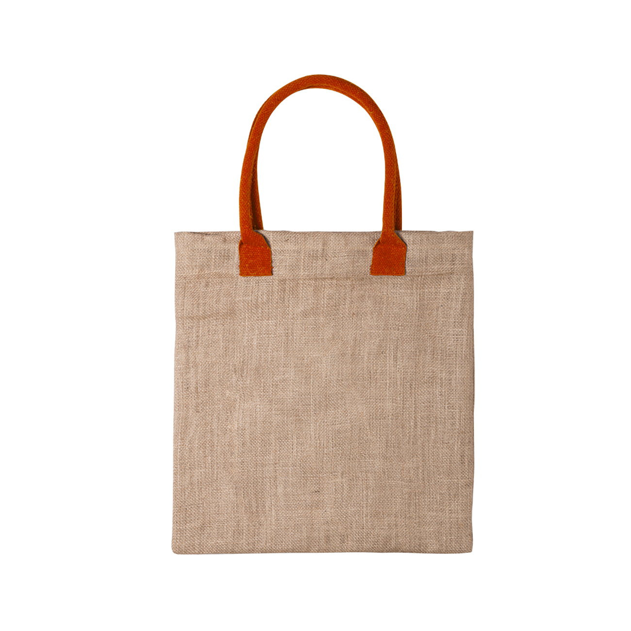 Sac en jute | 240 gr/m2 | 41 x 38 cm | Poignées colorées