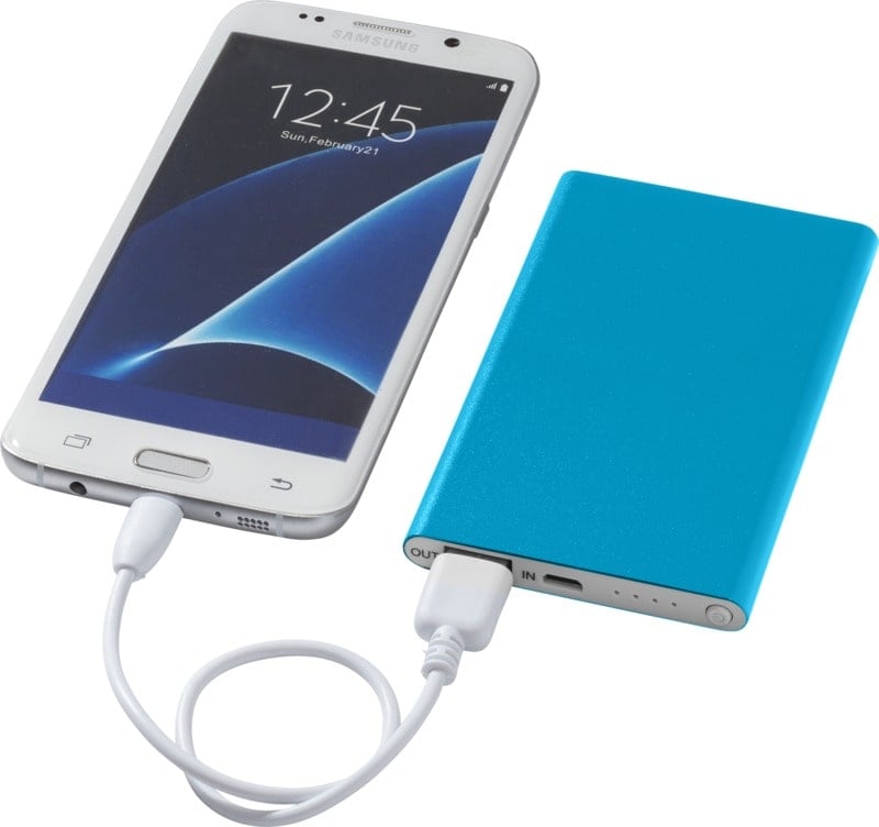 Powerbank Tom - 4000 mAh | Aluminium | Slim Design