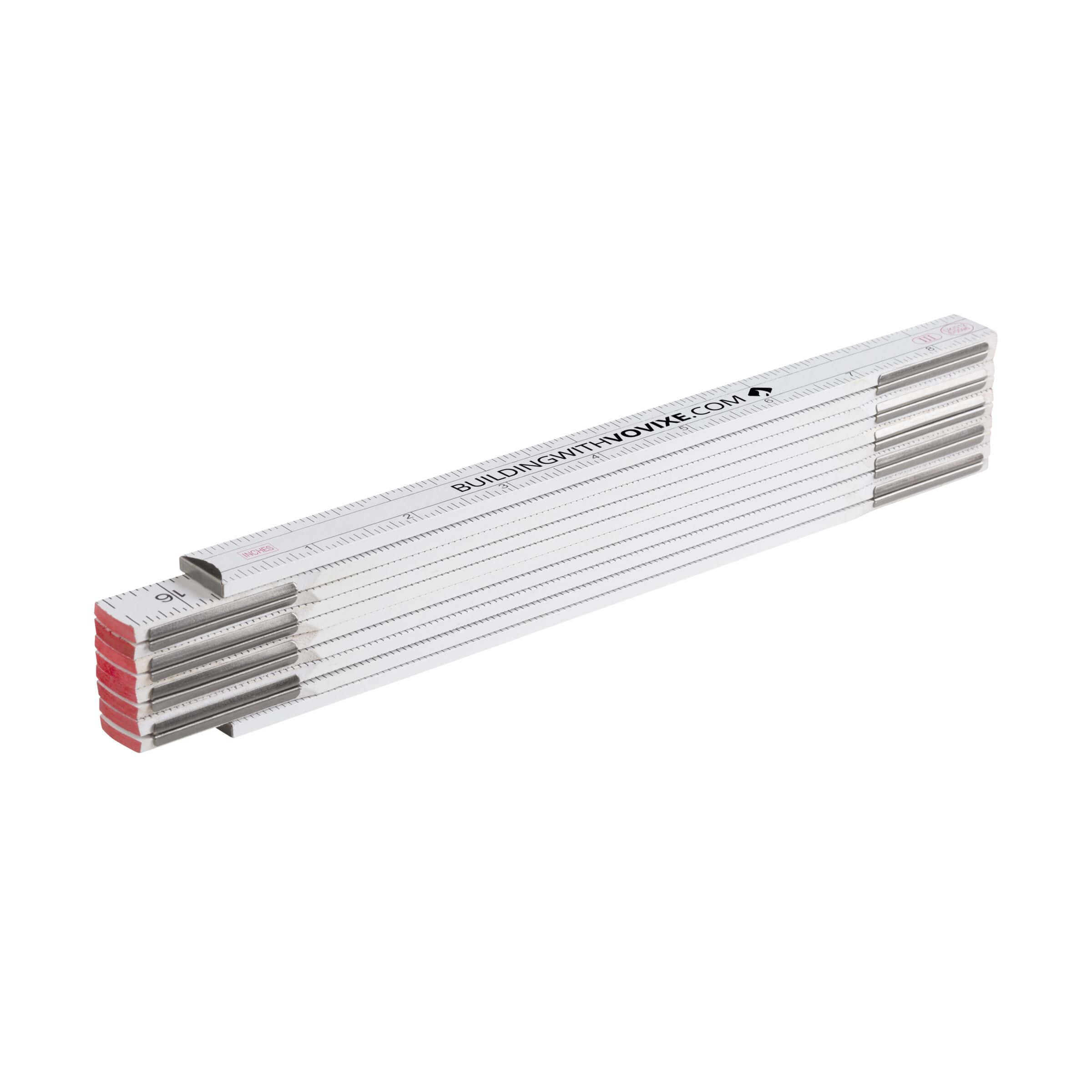 Mètre pliant | Metric WoodPro | 2 mètres | Impression jusqu'à 2 couleurs