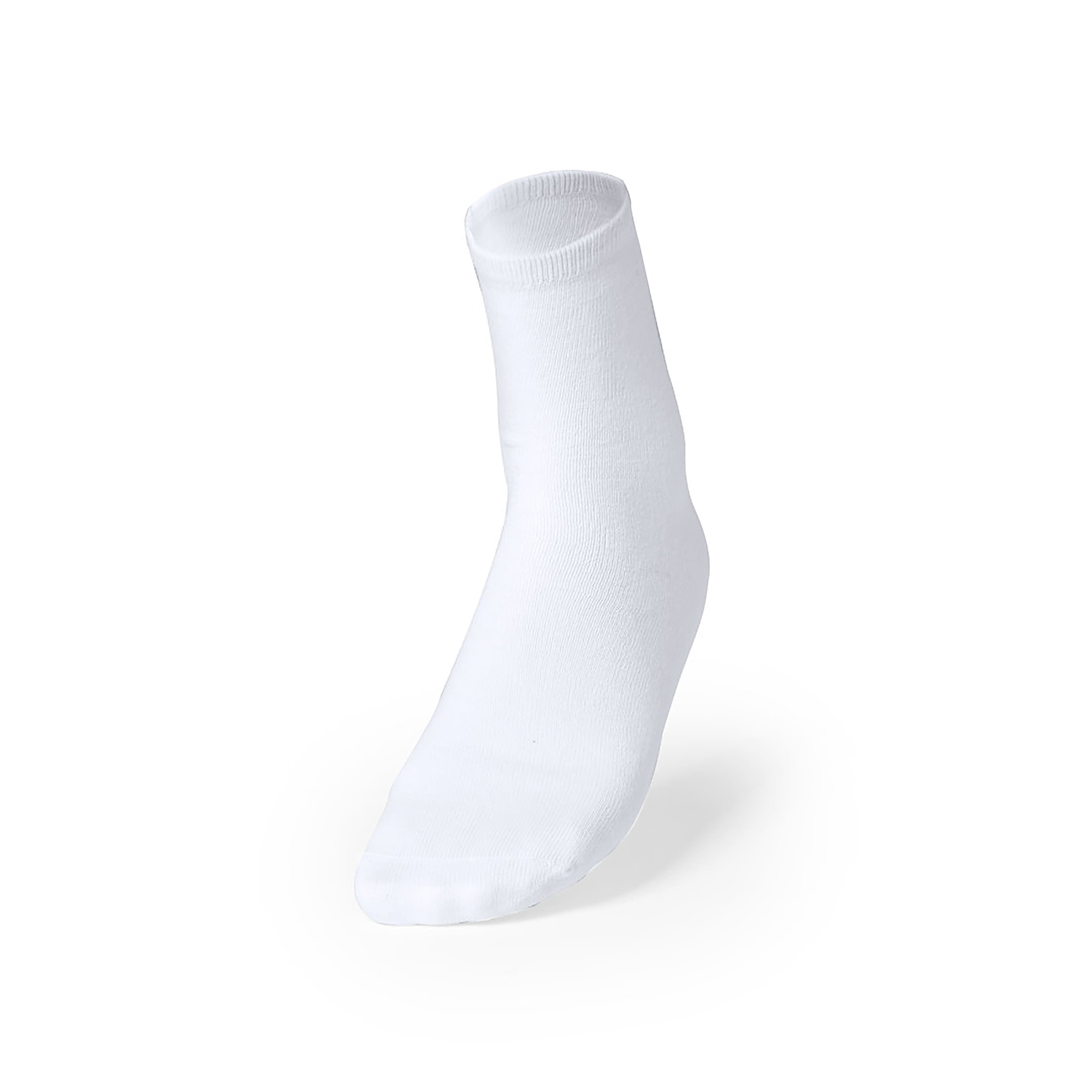 Calze per sublimazione - Poliestere | Taglia S-M | Bianco