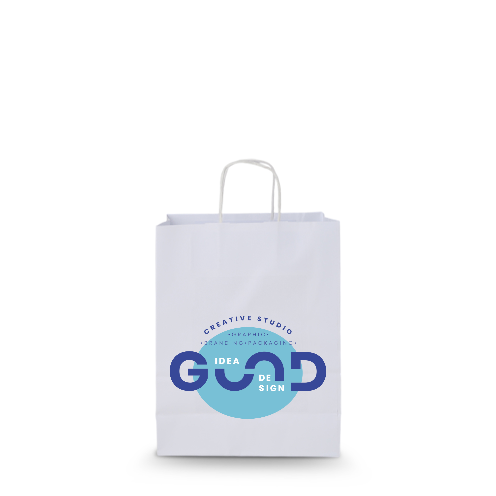 Sac en papier Olly – A5 | 90 g/m² | Quadrichromie | Certifié FSC