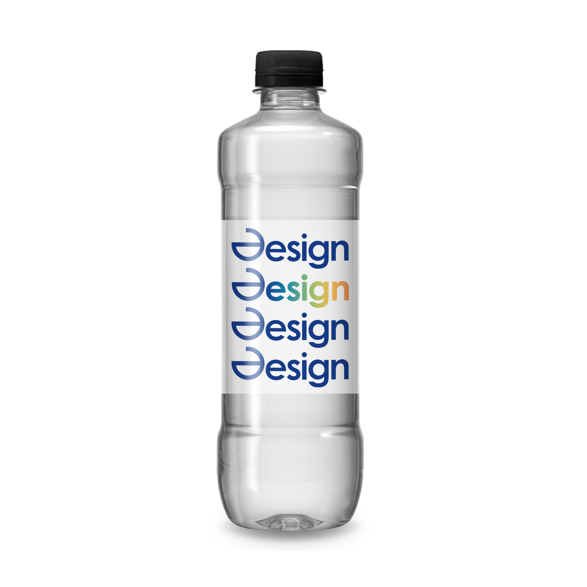 Gevuld waterflesje - 500 ml | RPET | Lekvrij