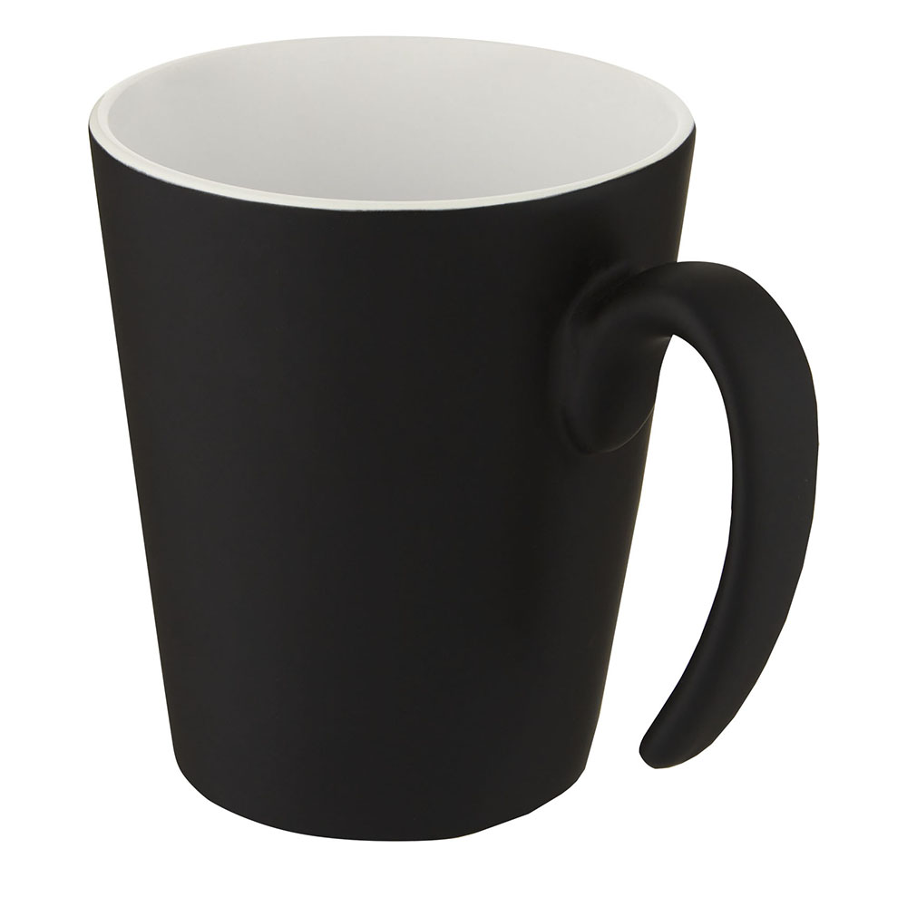 Keramiktasse – 360 ml | Matte Außenseite | Glänzendes Inneres | Spülmaschinen- & mikrowellengeeignet