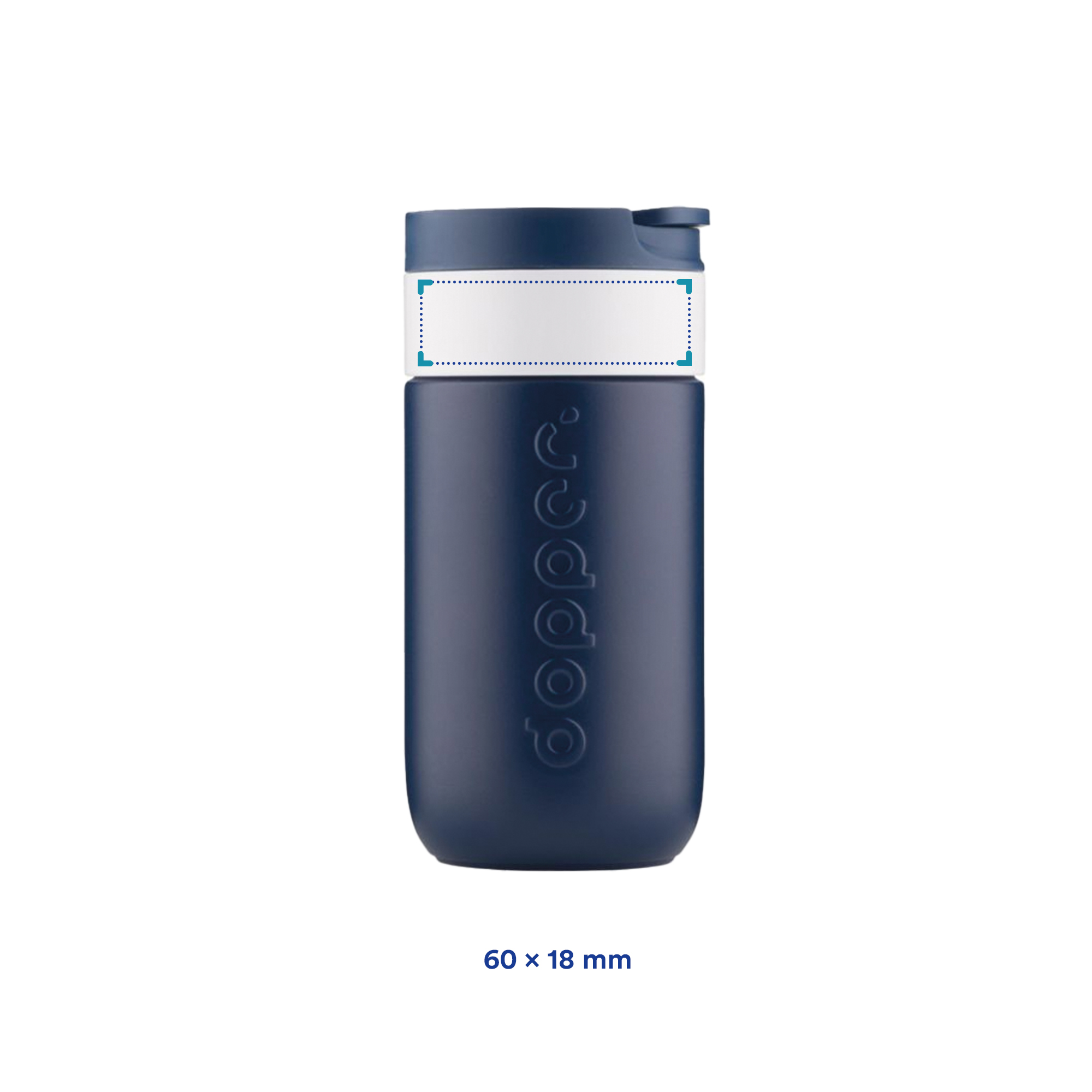 Dopper Reisebecher – 300 ml | Thermosbecher | Vollfarbig