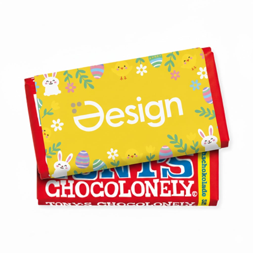 Tony's Chocolonely - Expressversand | 180 g | Personalisierte Banderole (4-farbig)