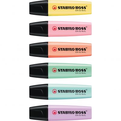 Stabilo Boss Pastello Originale - Pennarello | Stampa da 1 a 4 colori