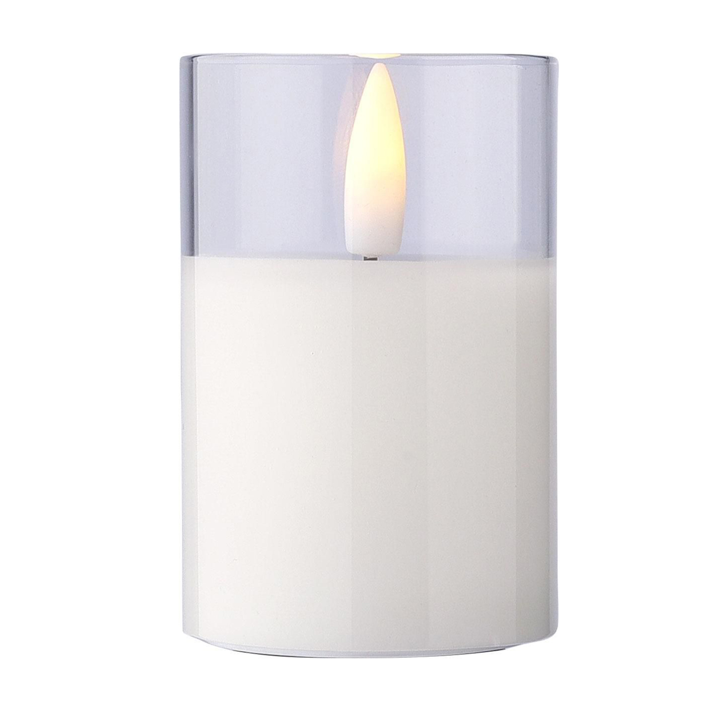 LED-kaars Kim – PP | Met Schakelaar | Warm Wit Licht | Veilig | Voor Binnengebruik