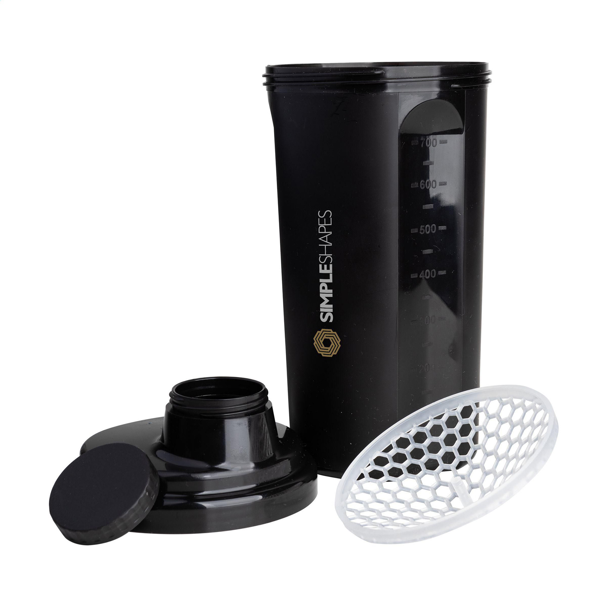 Shaker | 700 ml | Étanche | Grille de mélange