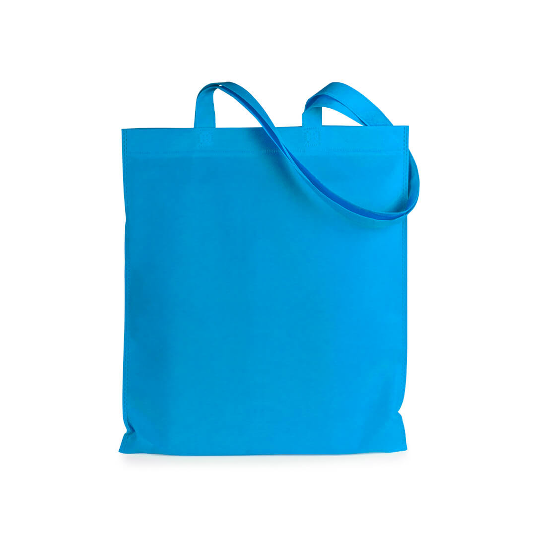 Sac fourre-tout coloré | 80 g/m² non-tissé | Longues anses | Impression une couleur