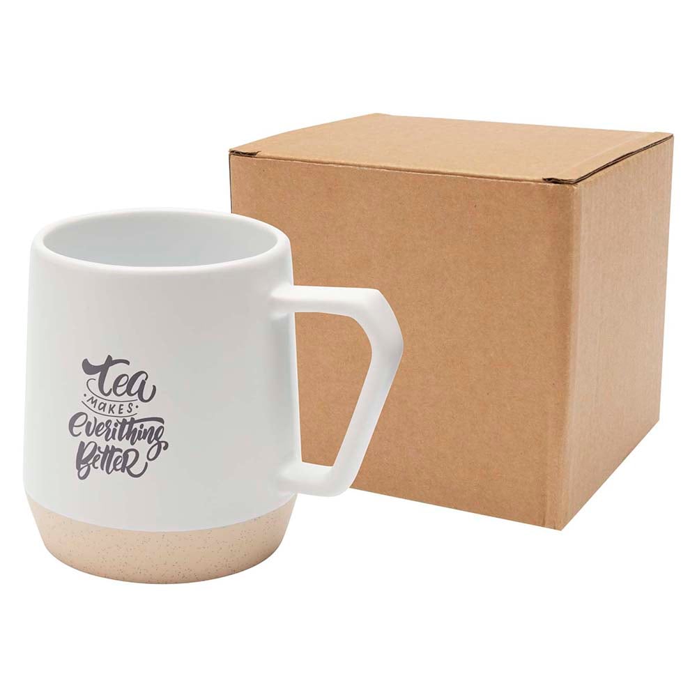 Tazza in ceramica opaca – 300 ml | Lavabile in lavastoviglie | Confezione regalo | Design senza tempo