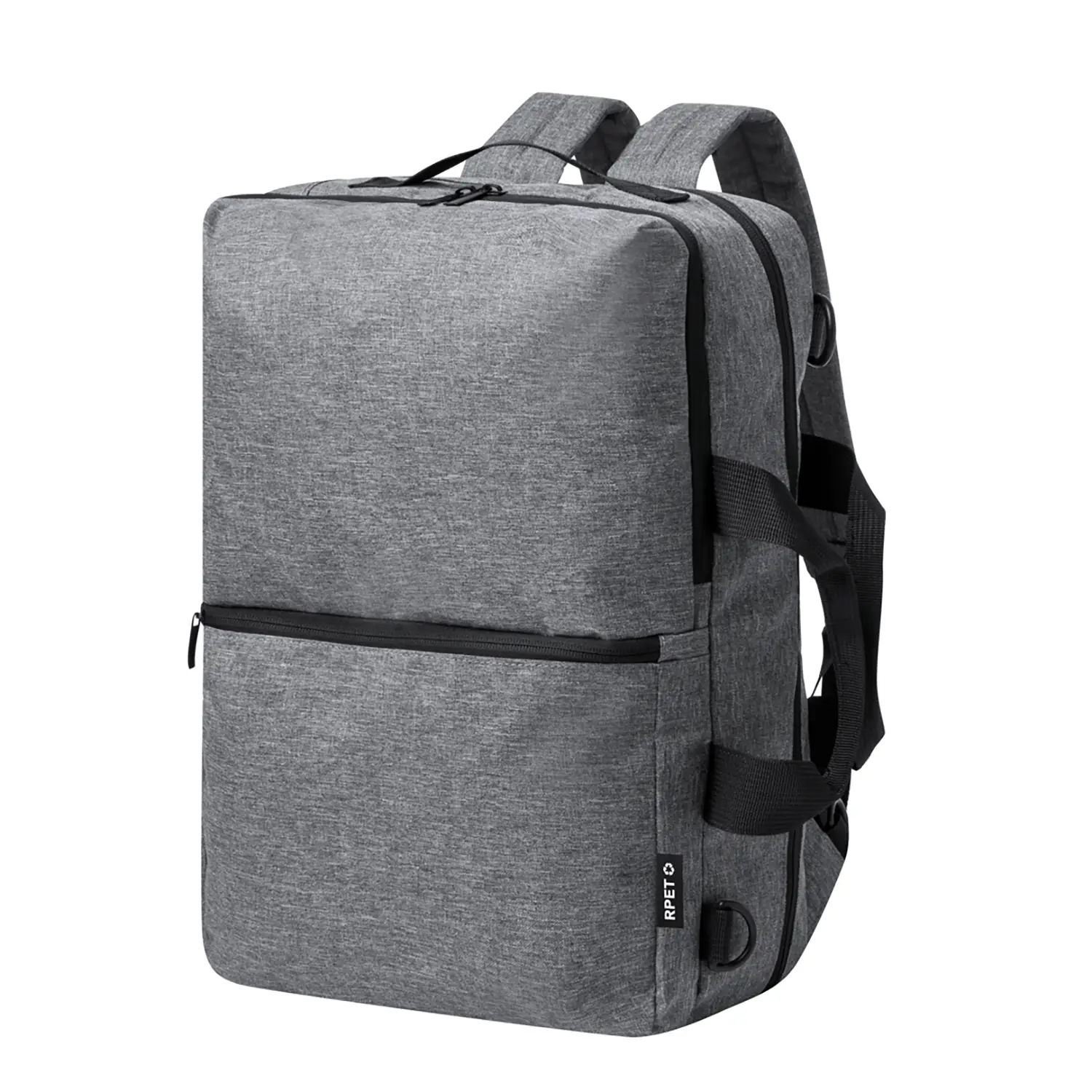 Zaino RPET – Scomparto PC | 15'' | Tasca con zip | Riciclato