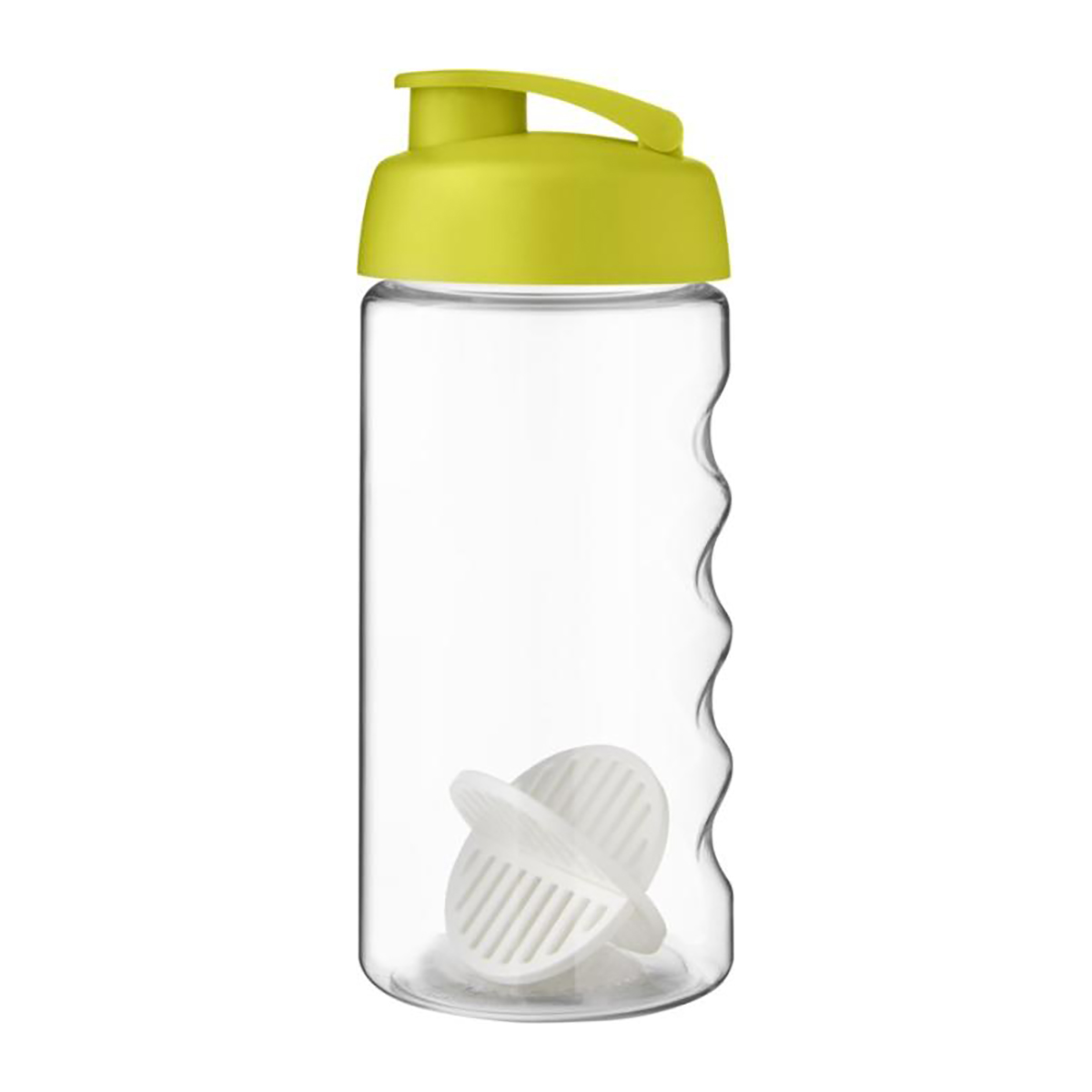 Shakerfles Lars – 500 ml | Met mixbal | Flip dop | Enkelwandig