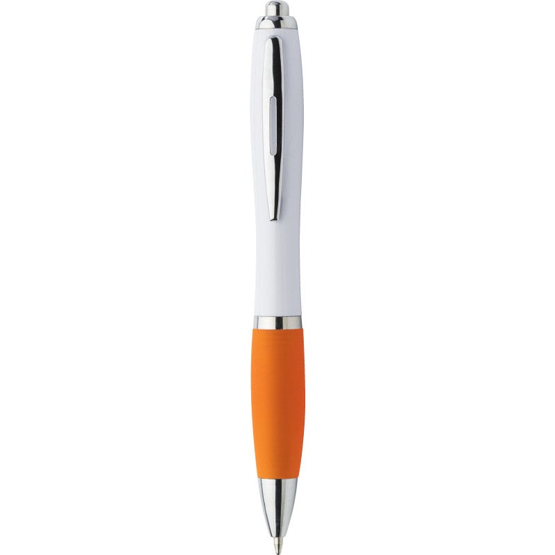 Stylo | Avec grip en caoutchouc | Quadrichromie