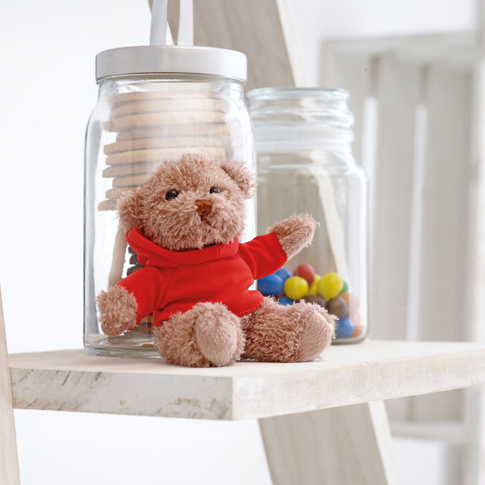 Teddybeer - PET | Met sweatshirt | Diverse kleuren