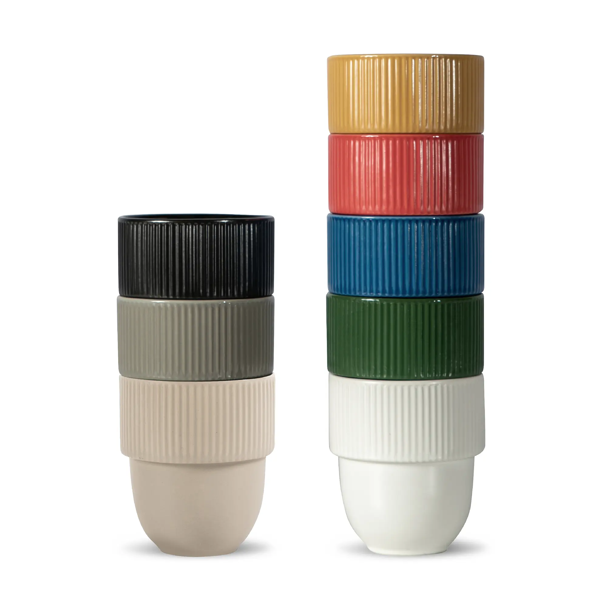 Tasse en grès – 270 ml | Look naturel | Finition mate | Avec anse