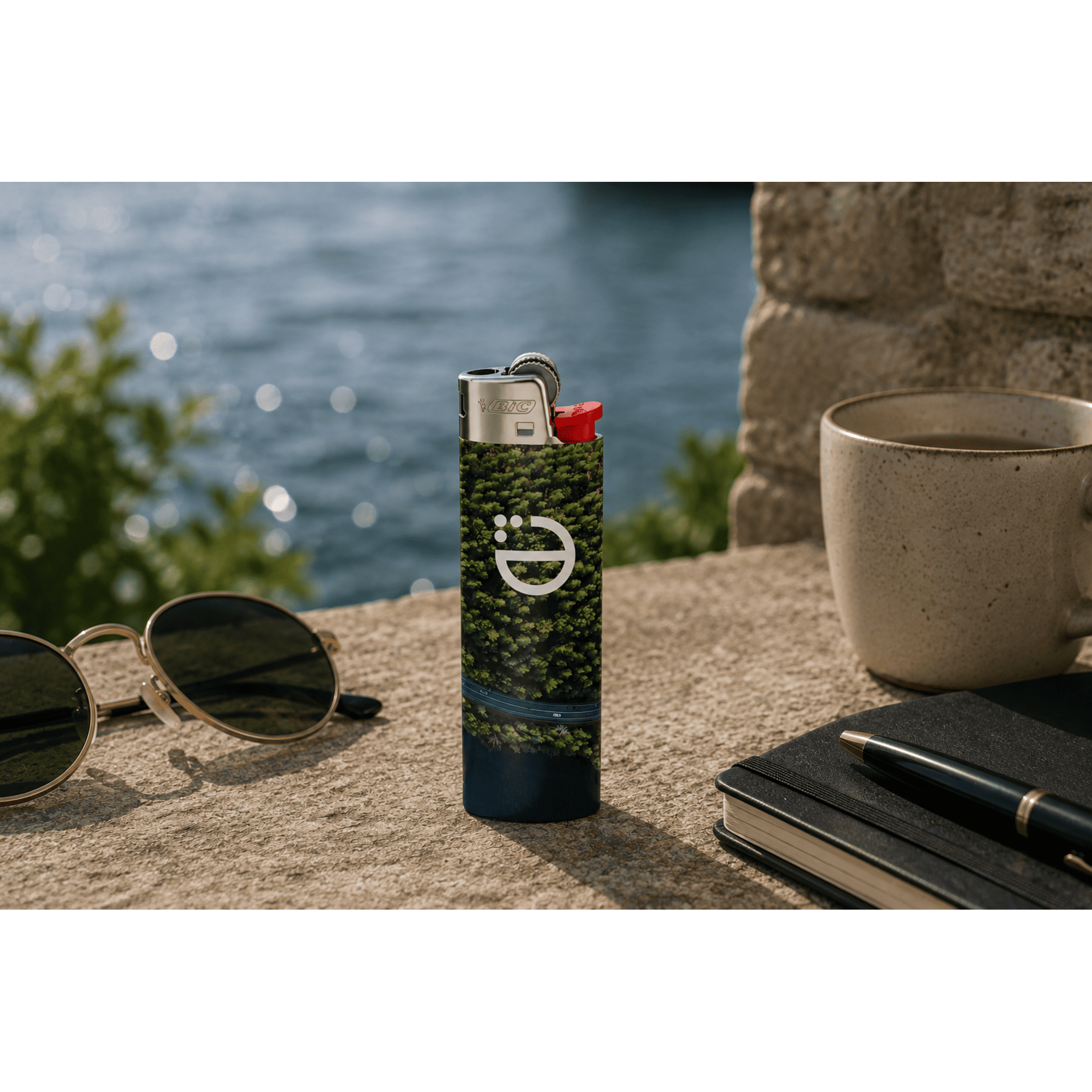 Briquet BIC J23 - Quadrichromie | Taille moyenne | Enveloppement complet