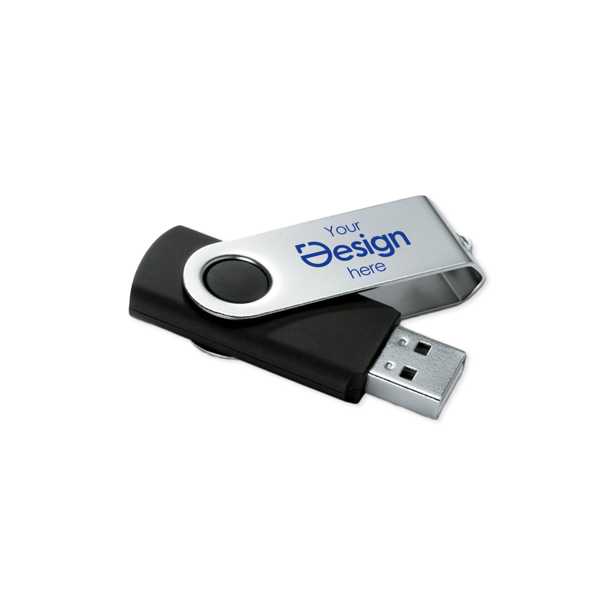 USB-stick Techmate | 4-32 GB | Tot twee kleuren bedrukking