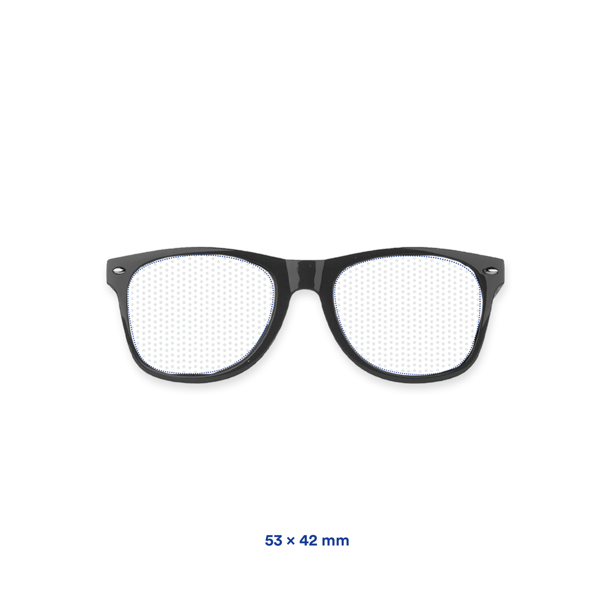 Gekleurde zonnebril Bora - UV400 | Bedrukte glazen | Full Colour