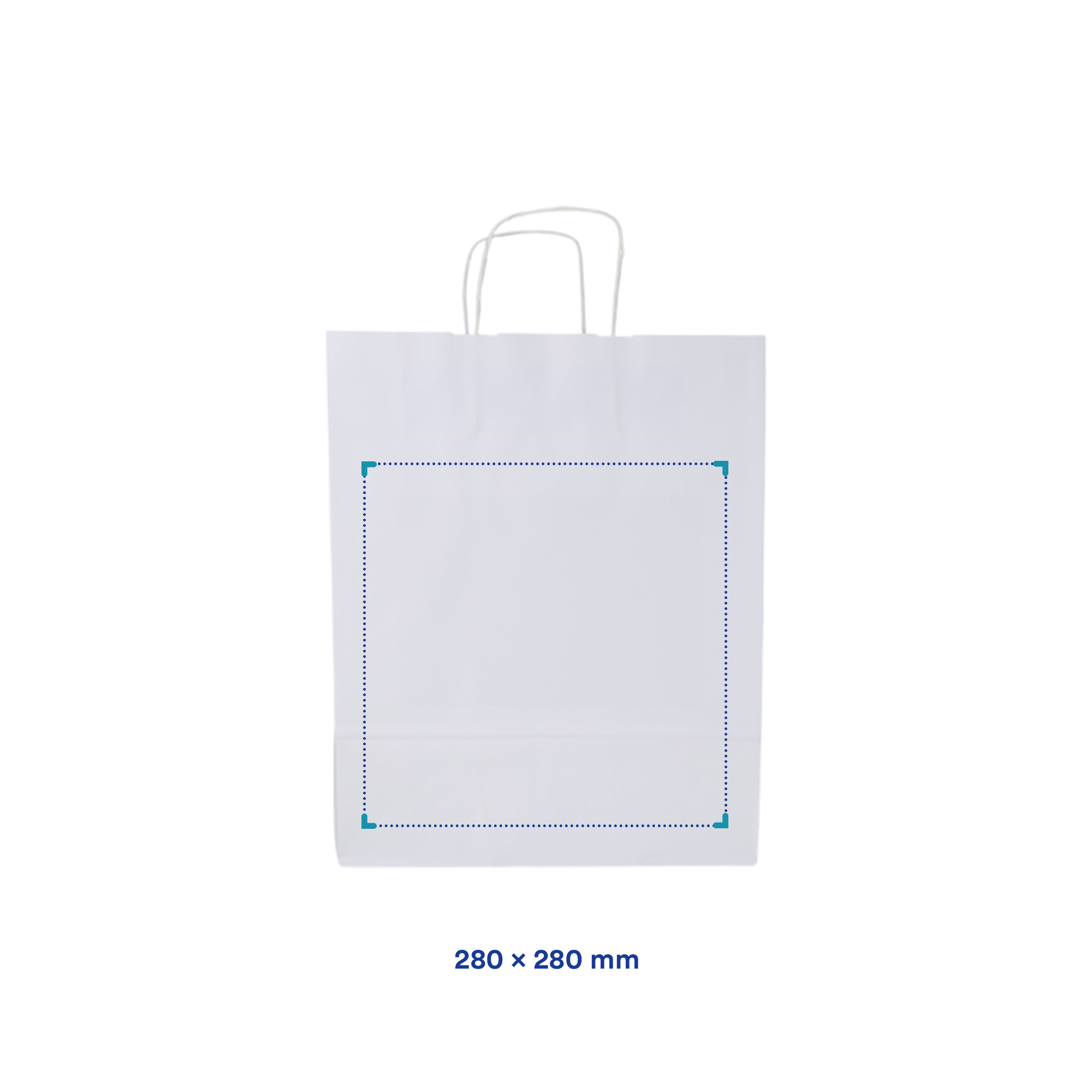 Sac en papier Olly – A3 | 100 g/m² | Quadrichromie | Certifié FSC