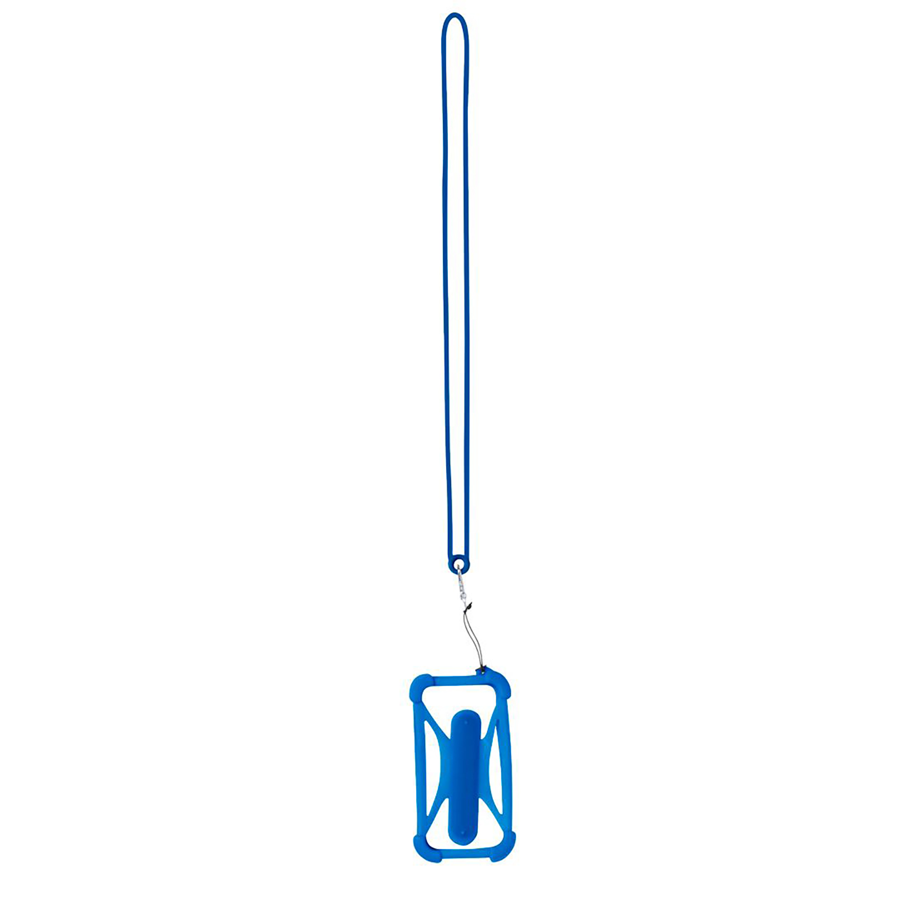 Smartphone lanyard Daan - Siliconen houder | Metalen karabijnhaak | Geïntegreerde standaard
