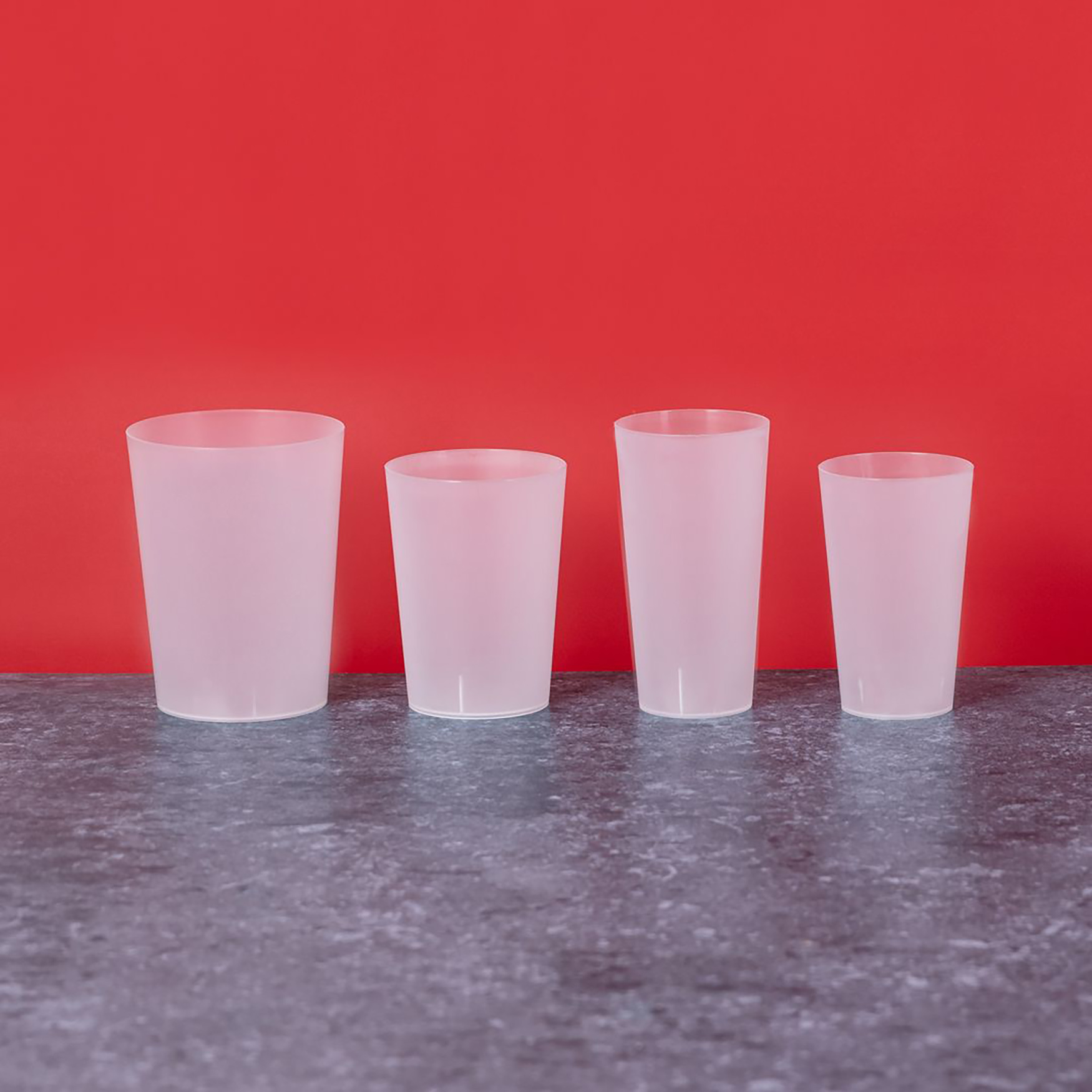 Beker Milan - 330 ml | PP materiaal | Herbruikbaar