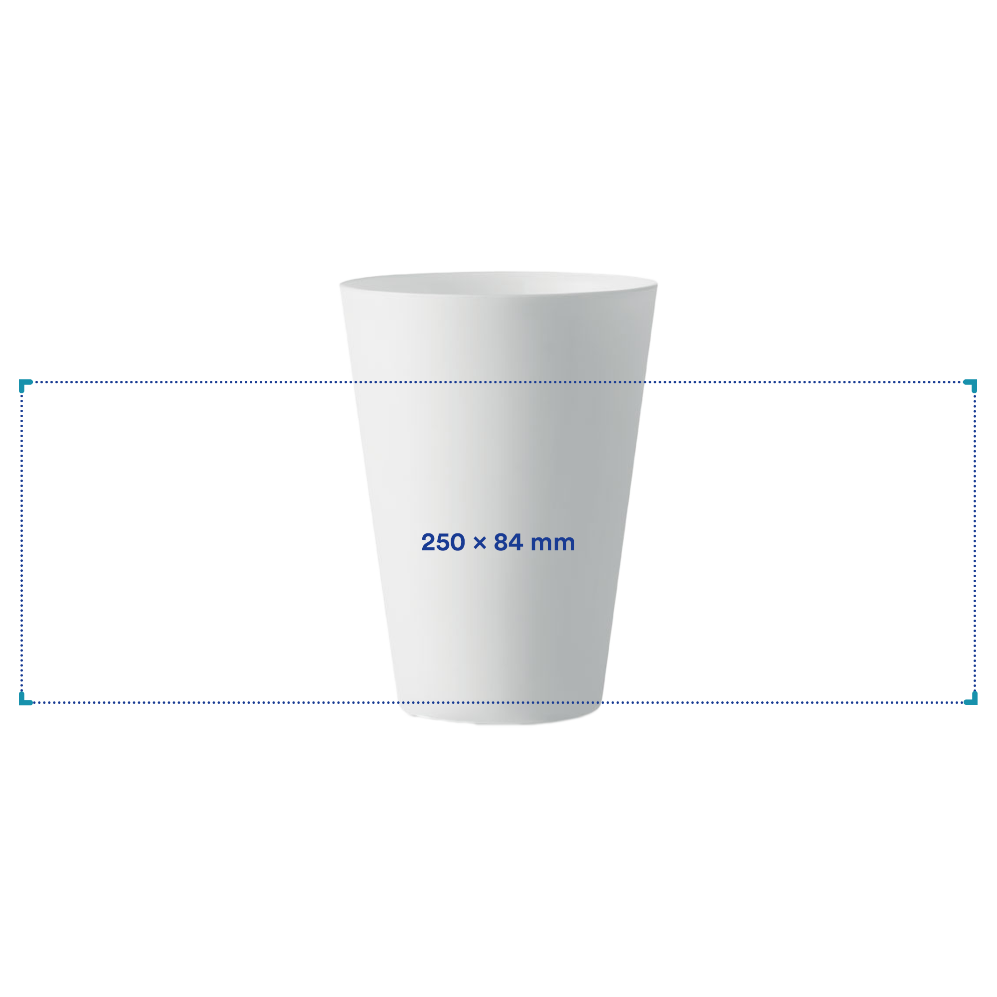 Gobelet PP - 300 ml | Réutilisable | Résistant au lave-vaisselle