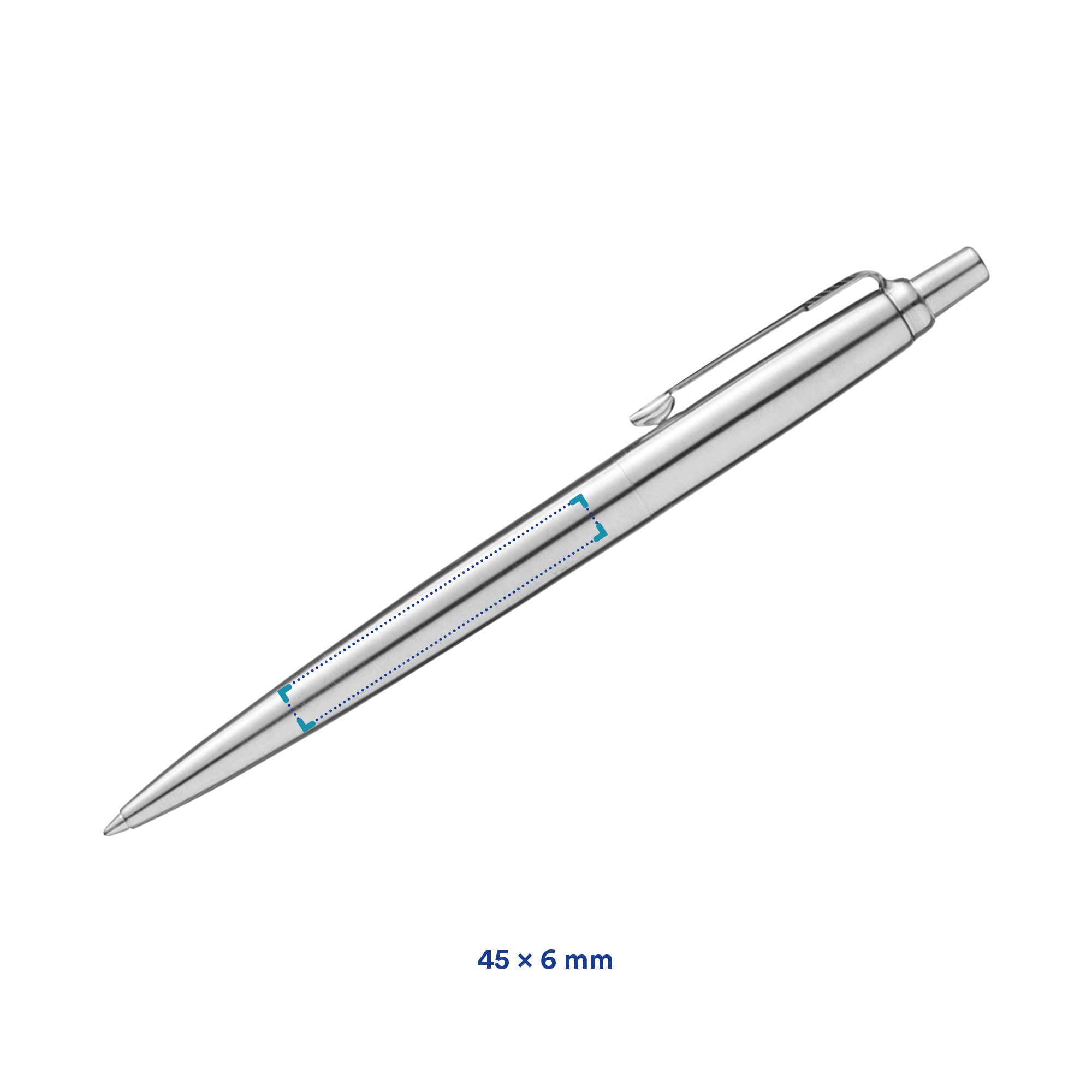 Jotter balpen - Steel | Parker | Roestvrij staal | Tot 4 kleuren bedrukking & Gravure