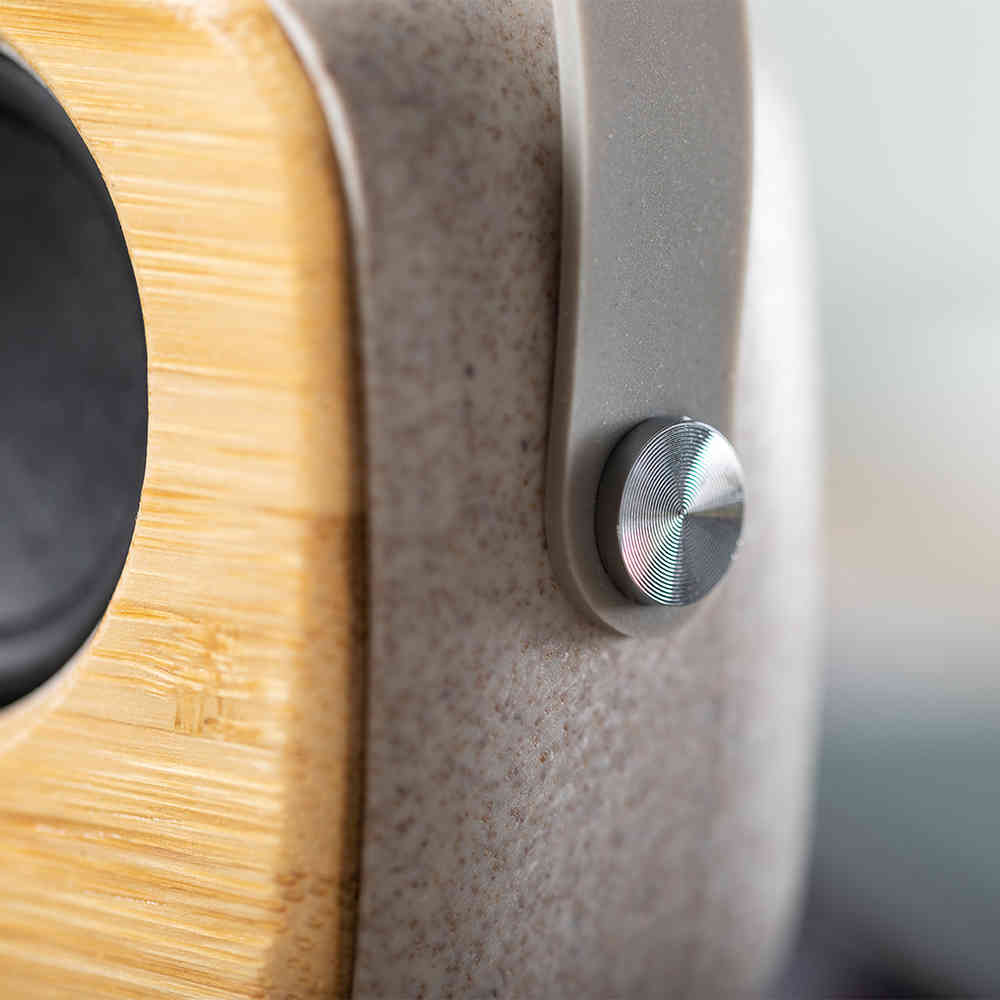 Lautsprecher Haruka | Bluetooth | Weizenstroh + Bambus