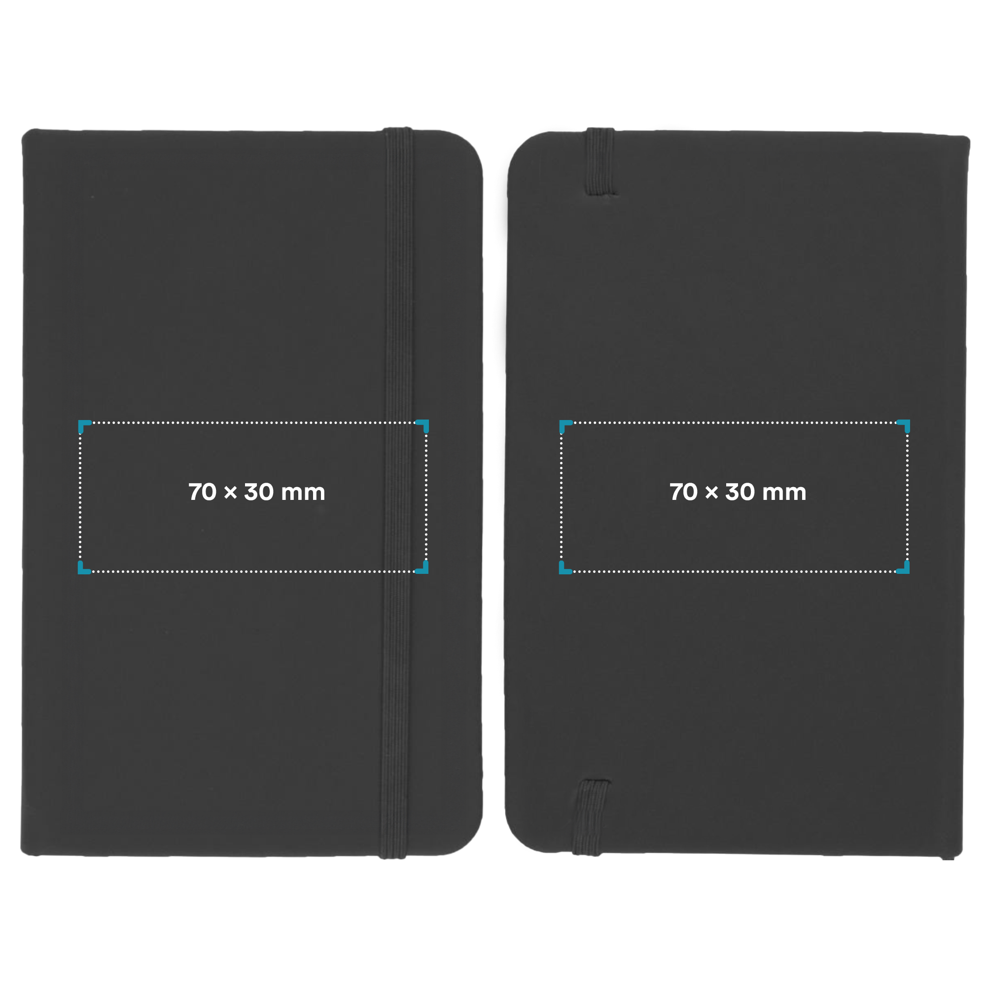 Notitieboek Leah - A6 | 100 vellen | Kunstleer | Hardcover | Ongelinieerd