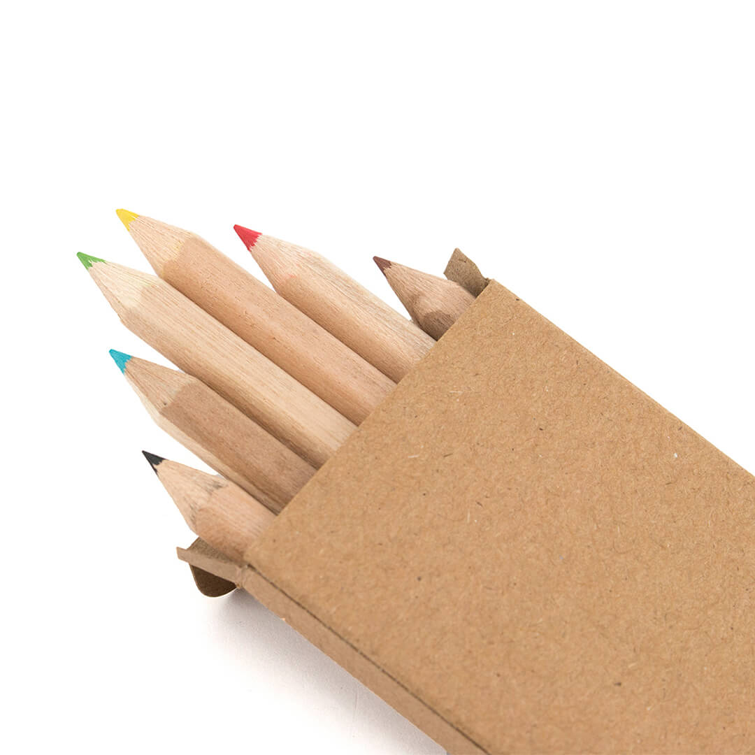 Ensemble de crayons - 6 crayons | Impression jusqu'à 4 couleurs