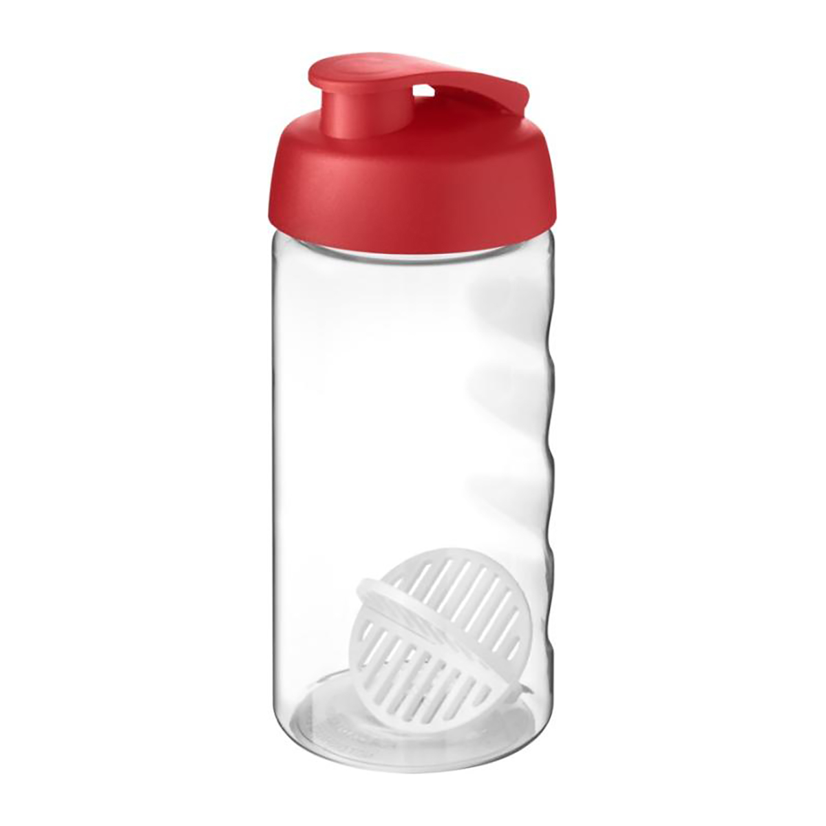 Shakerfles Lars – 500 ml | Met mixbal | Flip dop | Enkelwandig