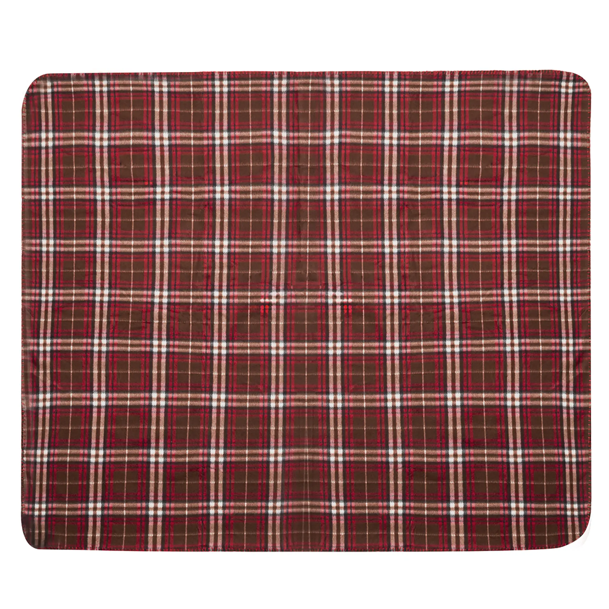 Deken Dieke 120×150 cm | Zacht RPET | Warm fleece | Opvouwbaar in pouch
