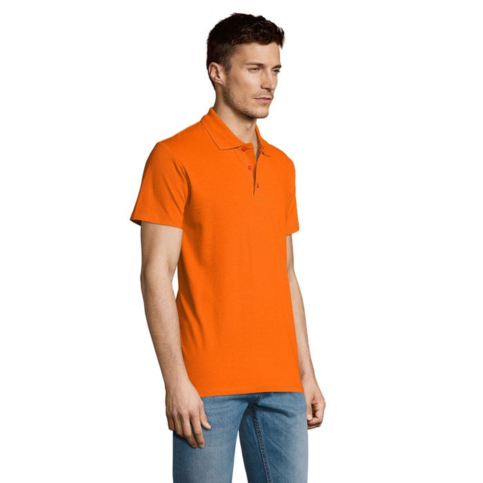 Polo Leon - Homme | 170 g/m² coton | Impression 2 couleurs