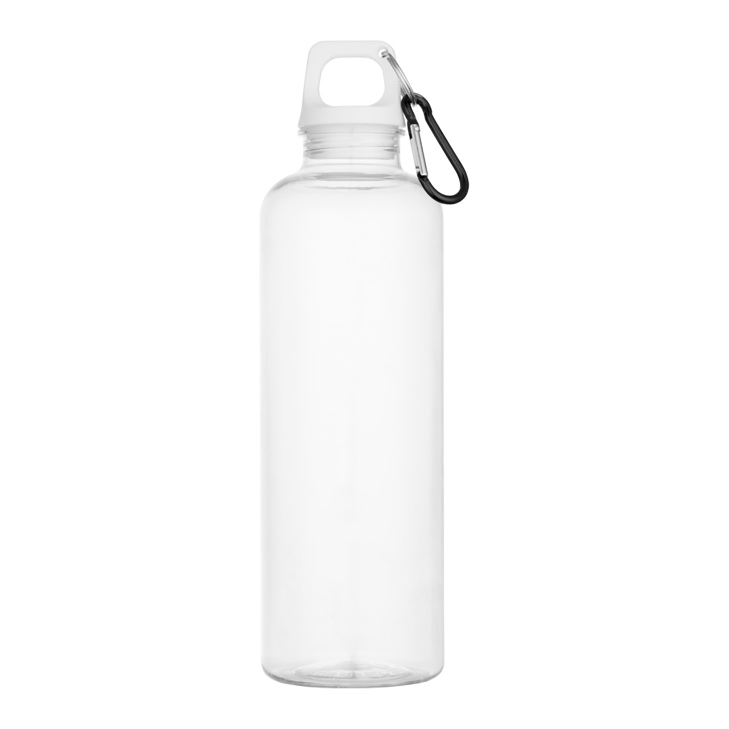 Trinkflasche – Leicht & nachhaltig | 750 ml | RCS recycelter Kunststoff | Mit Karabiner