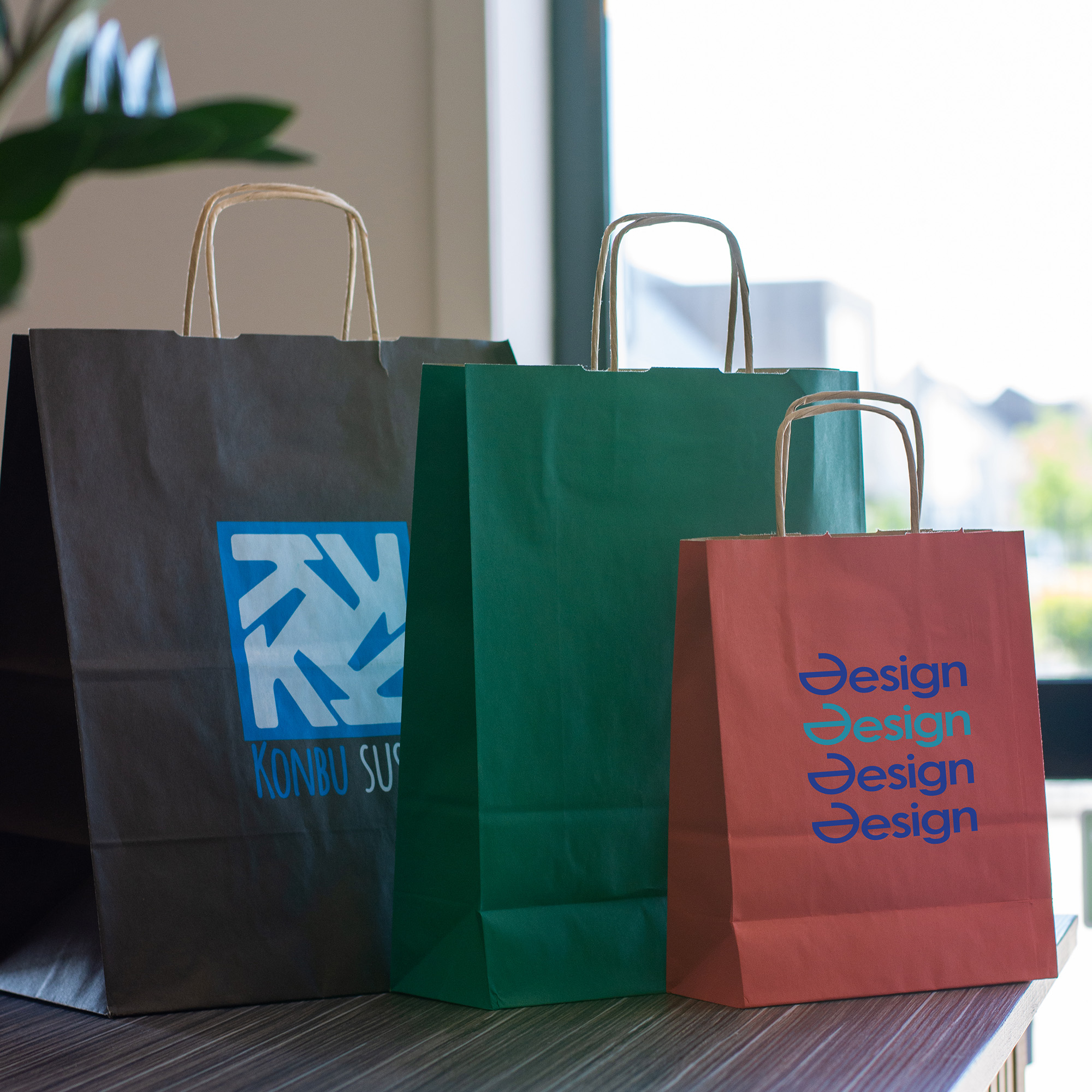 Sac en papier | A5 | Coloré | Impression jusqu'à 4 couleurs