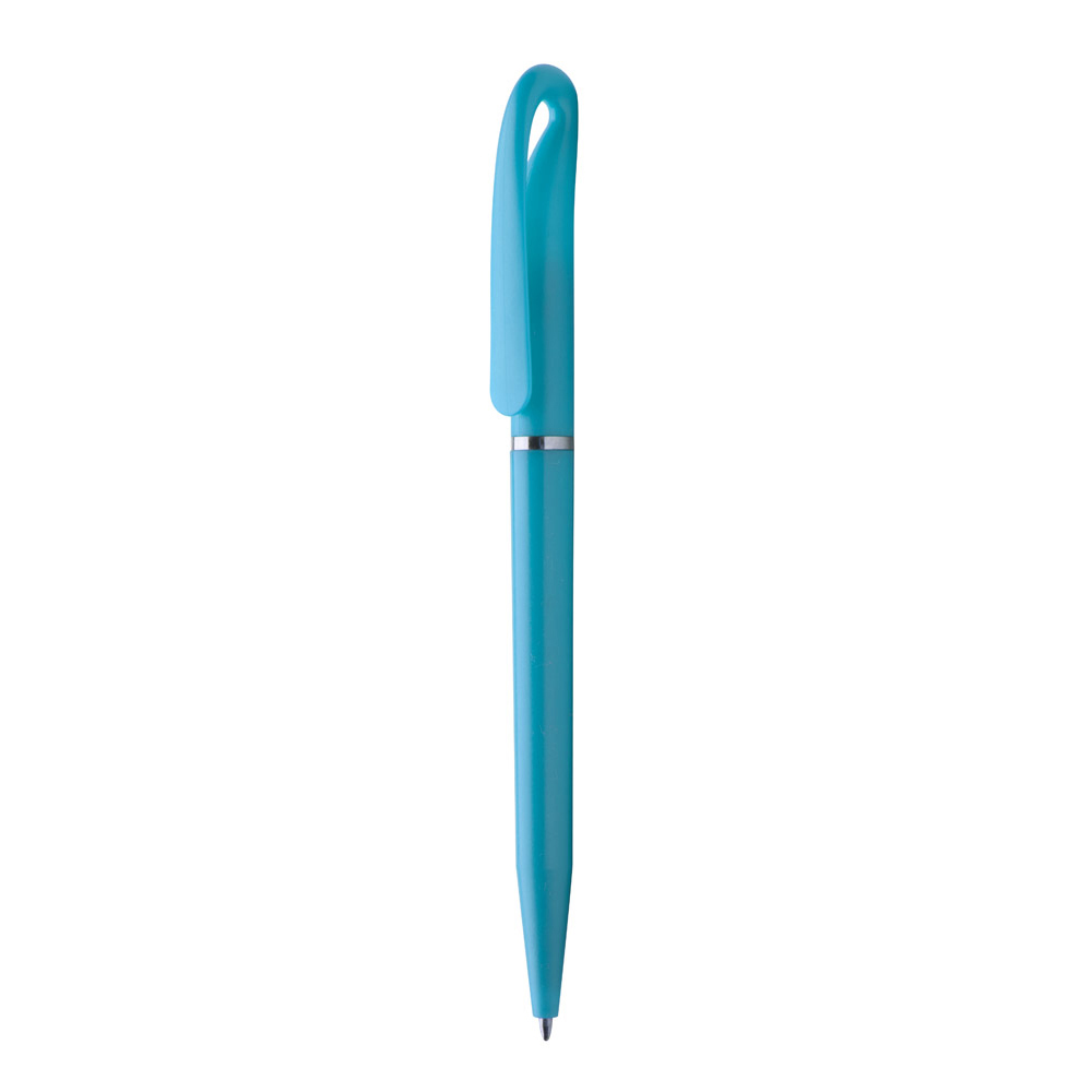 Stylo à bille en plastique | Encre bleue | Couleurs variées | Jusqu'à 4 couleurs d'impression