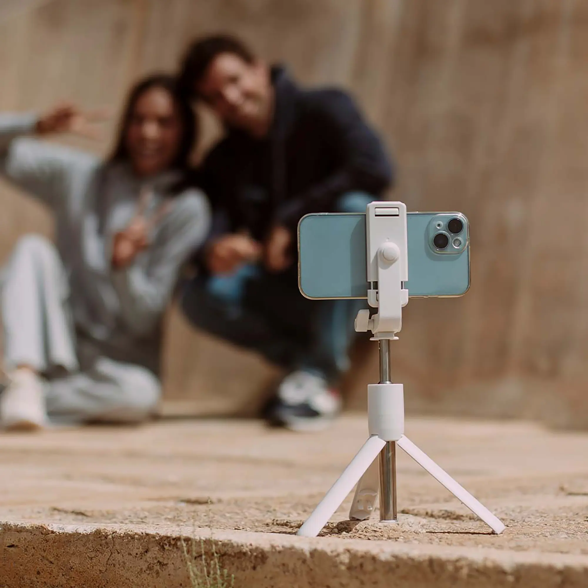Verstellbares Smartphone-Stativ – Klappbar | Leicht | 360° drehbar