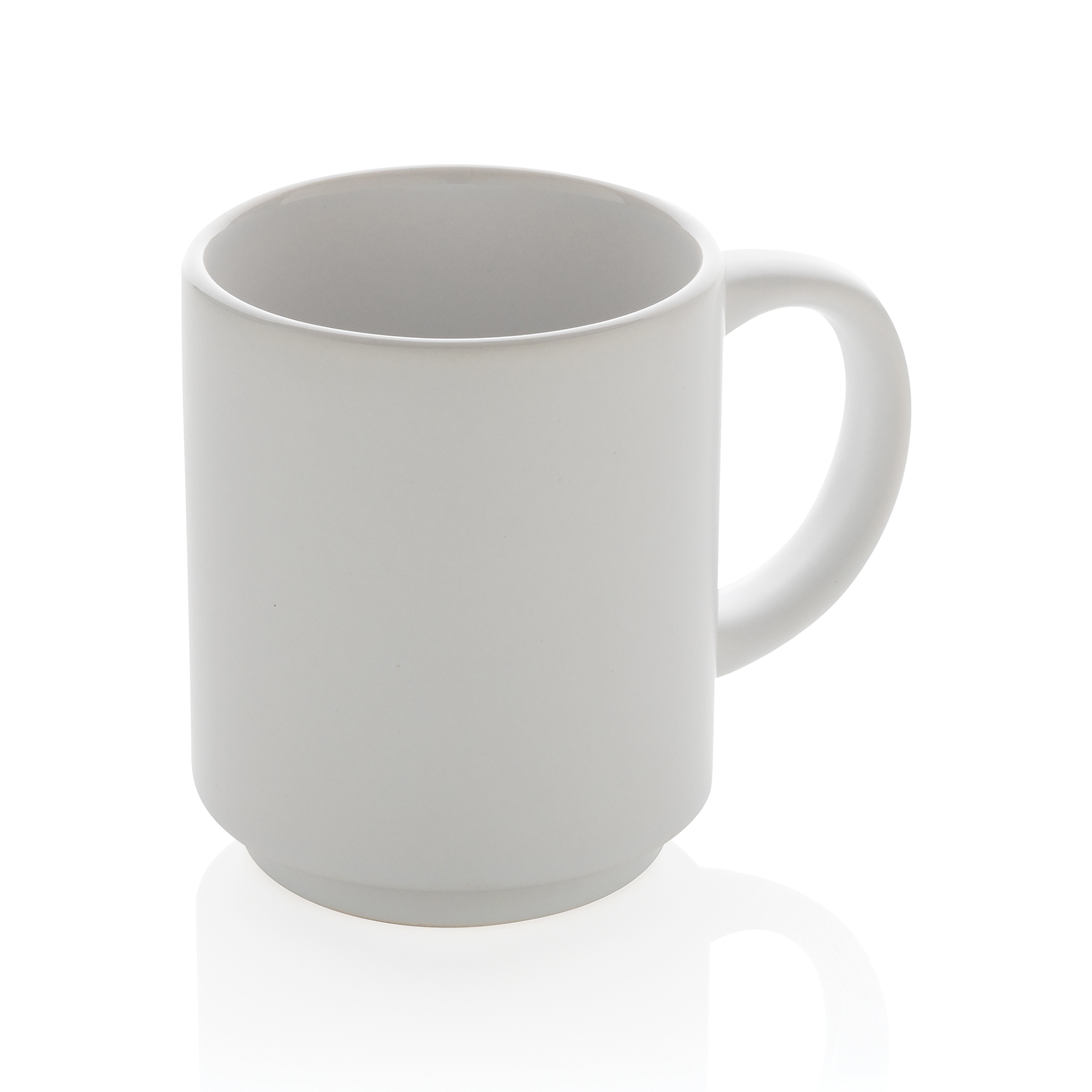 Tasse empilable en céramique - 180 ml | Boîte cadeau en kraft | Jusqu'à 2 couleurs d'impression