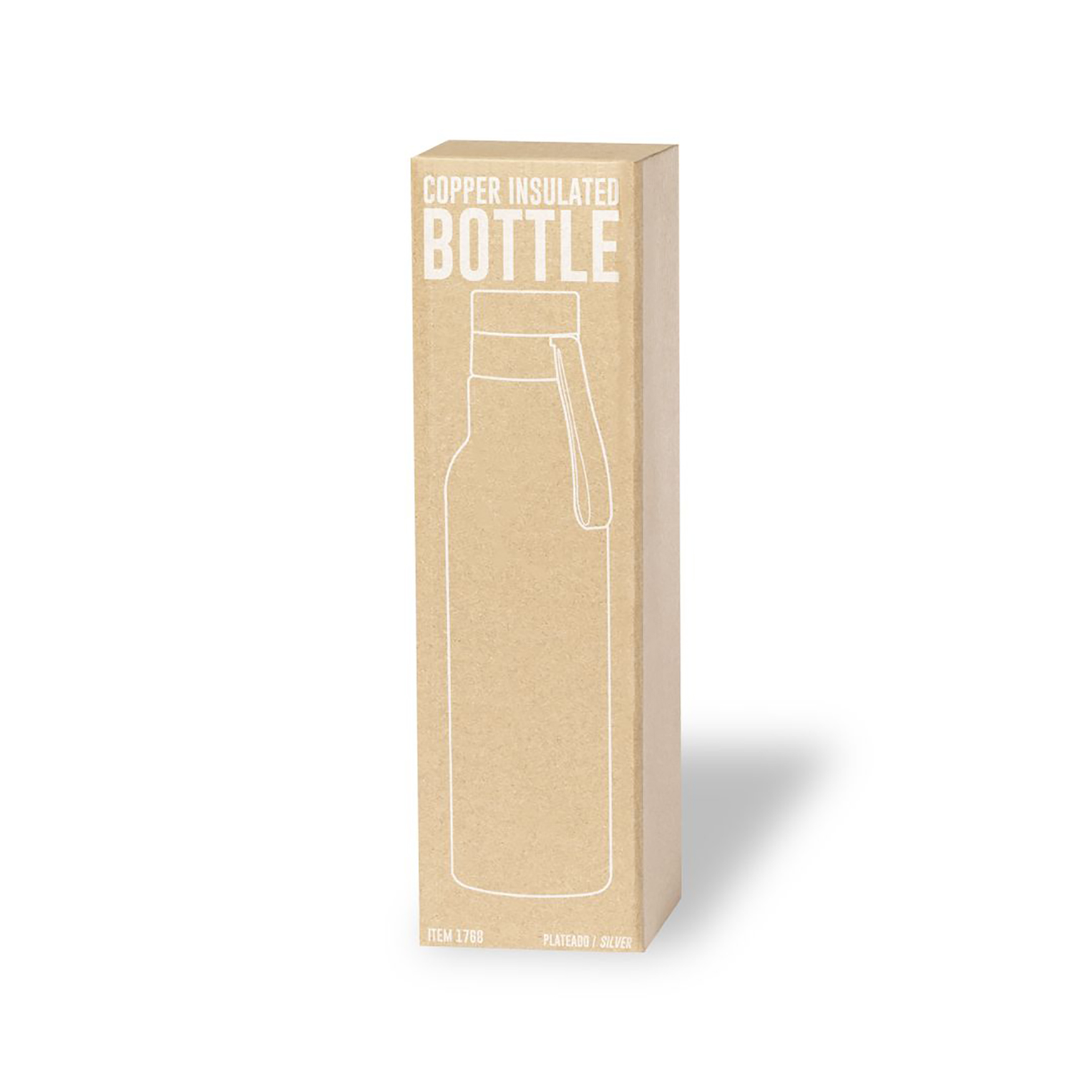 Bouteille isotherme Milan - 530 ml | Acier inoxydable | Isolation sous vide