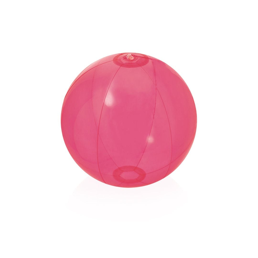 Ballon de plage gonflable Rio – Finition transparente | Diamètre 28 cm | PVC