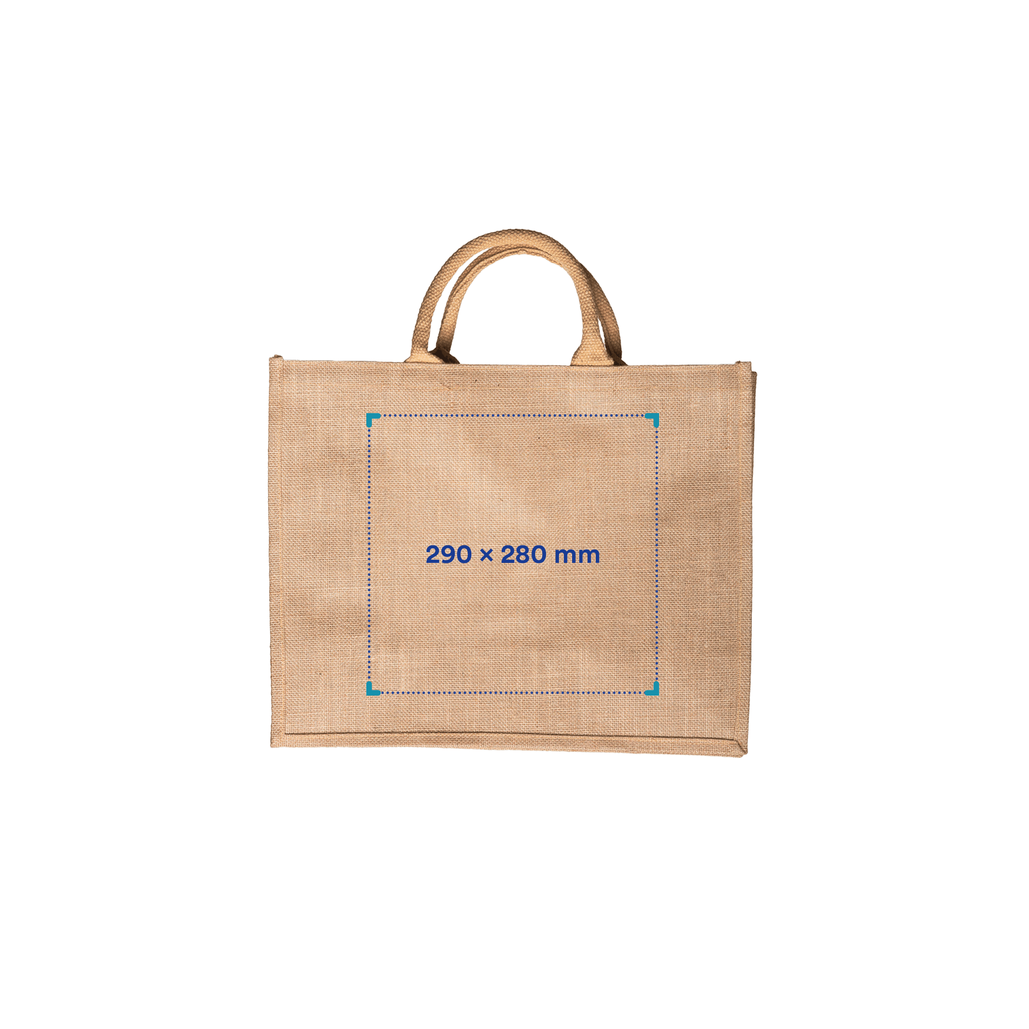 Jute shopper Lena - XXL | 240 gr/m2 | H40 x 45 x 12cm