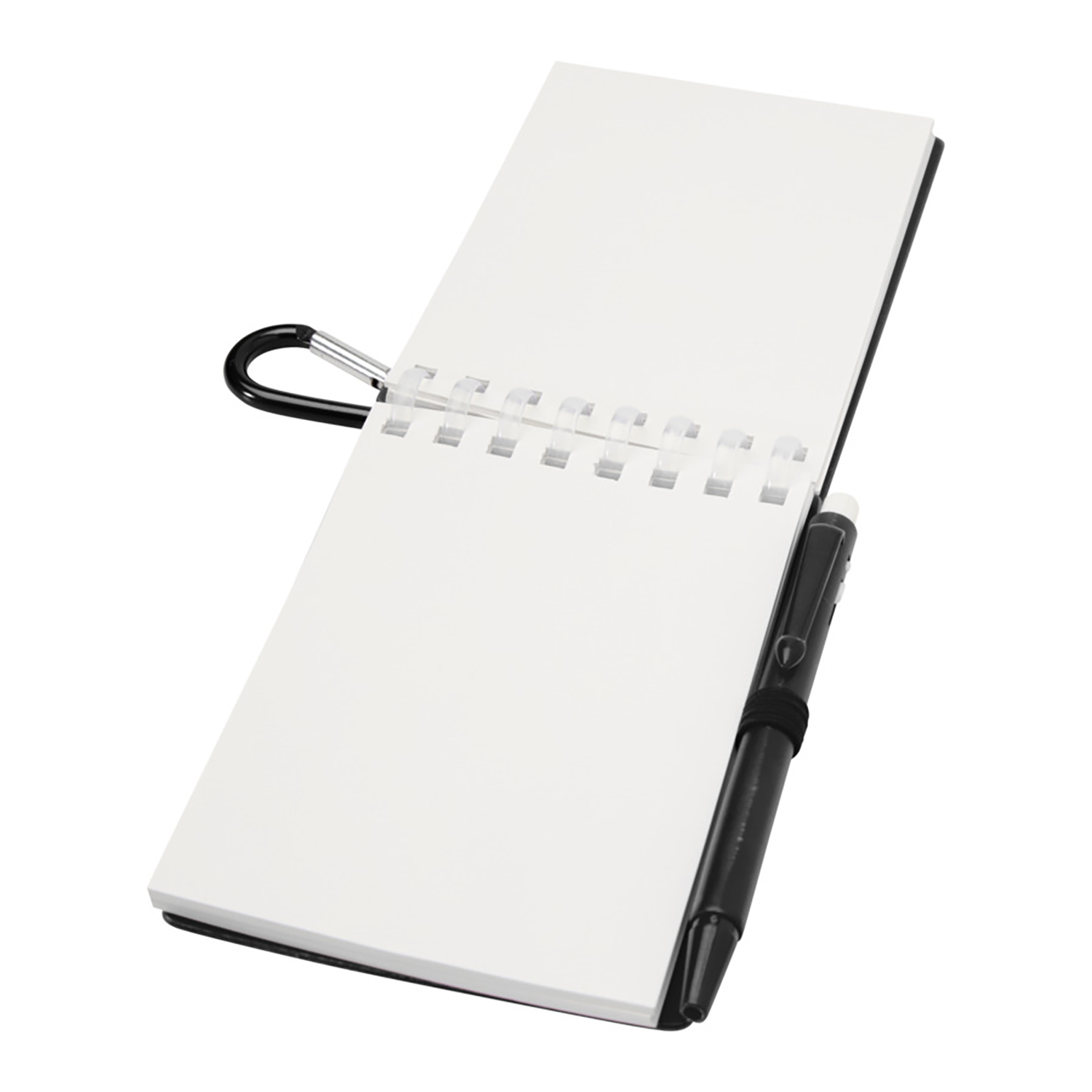 Wasserfestes mini-notizbuchset – Steinpapier | Mit stift | Stiftschlaufe | Clipring