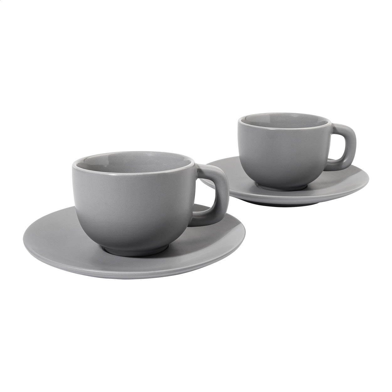 Set de tasses à cappuccino – Céramique de haute qualité | Finition mate | Lot de 2