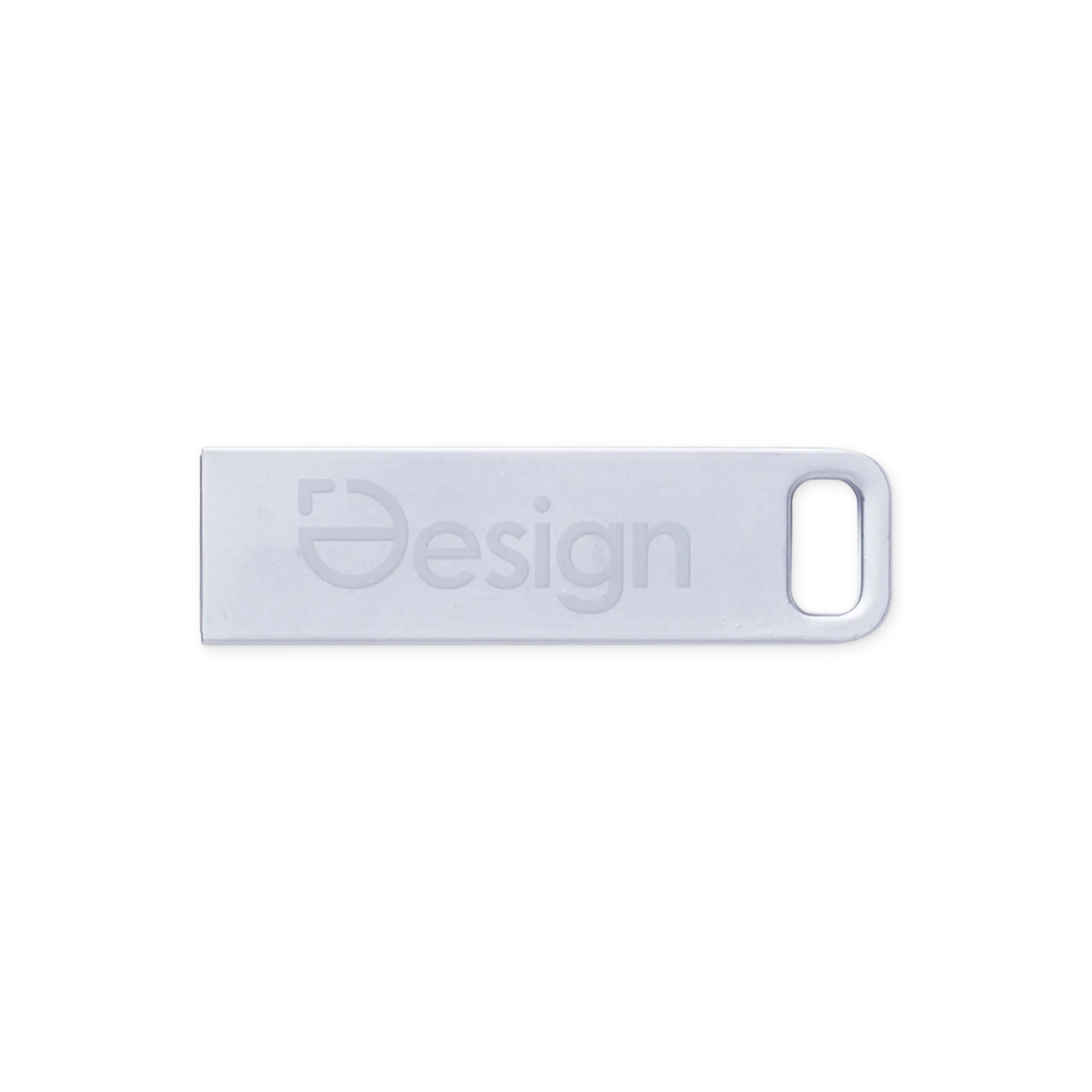 Runder USB-Stick 16GB – Metall | Kompakt | Mit Öse | Glattes Design