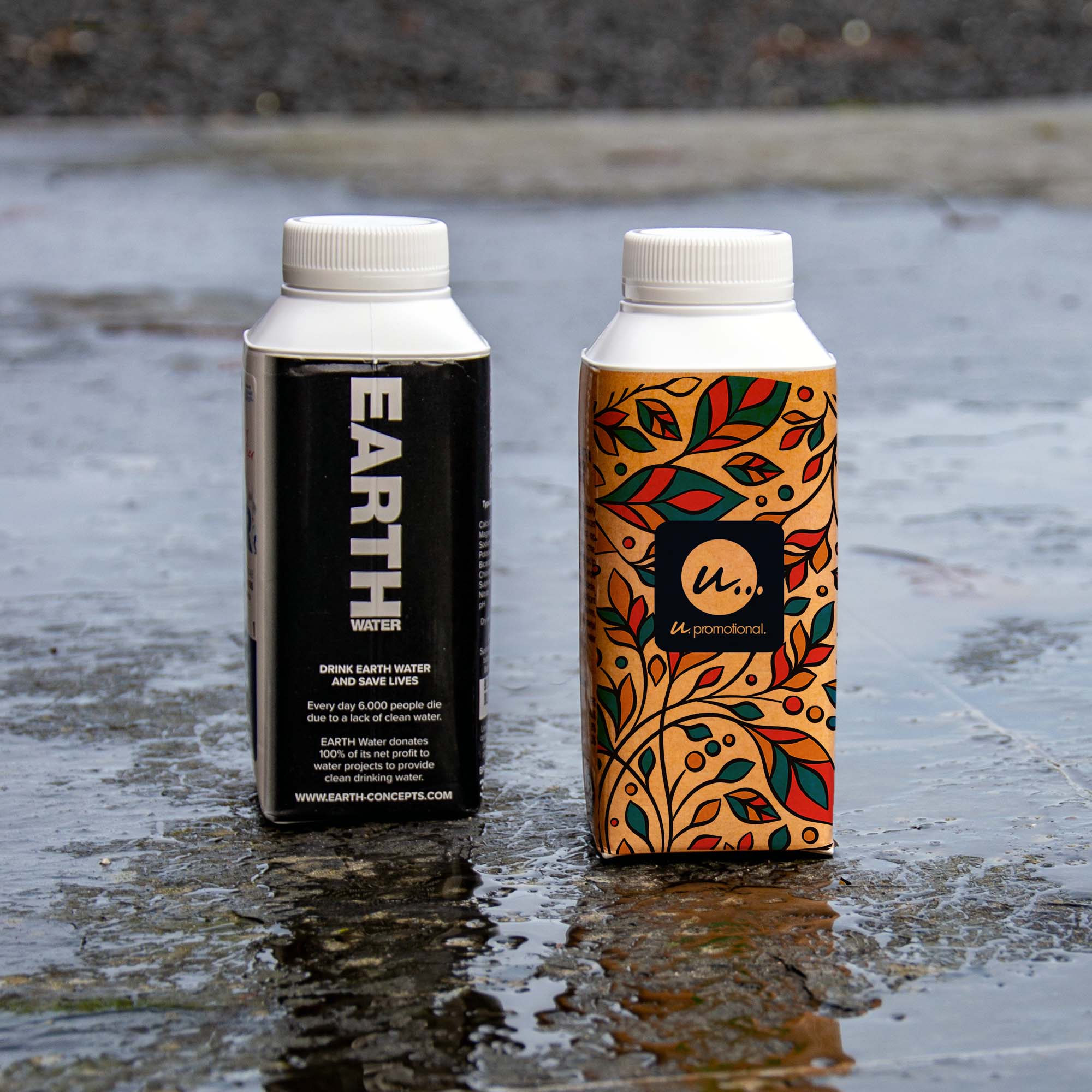 Water Tetra Pack - 330 ml | Full Colour | FSC | Drinkwaterproject