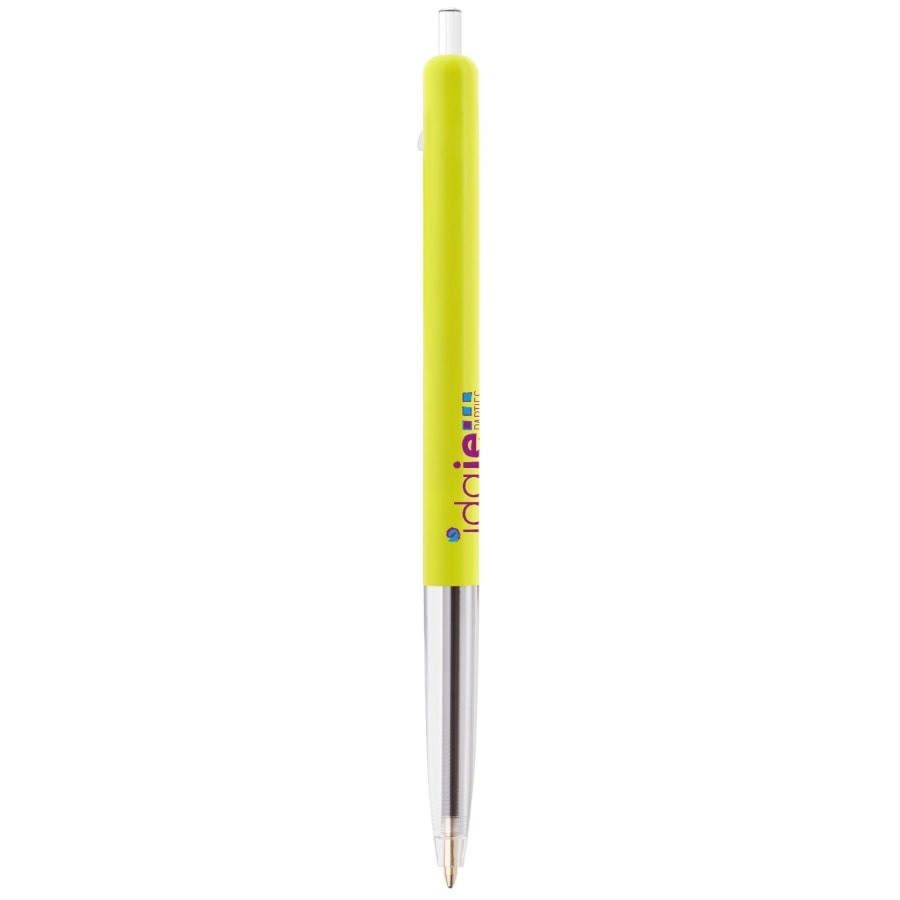 Balpen BIC - M10 | Plastic | Gekleurd & transparant