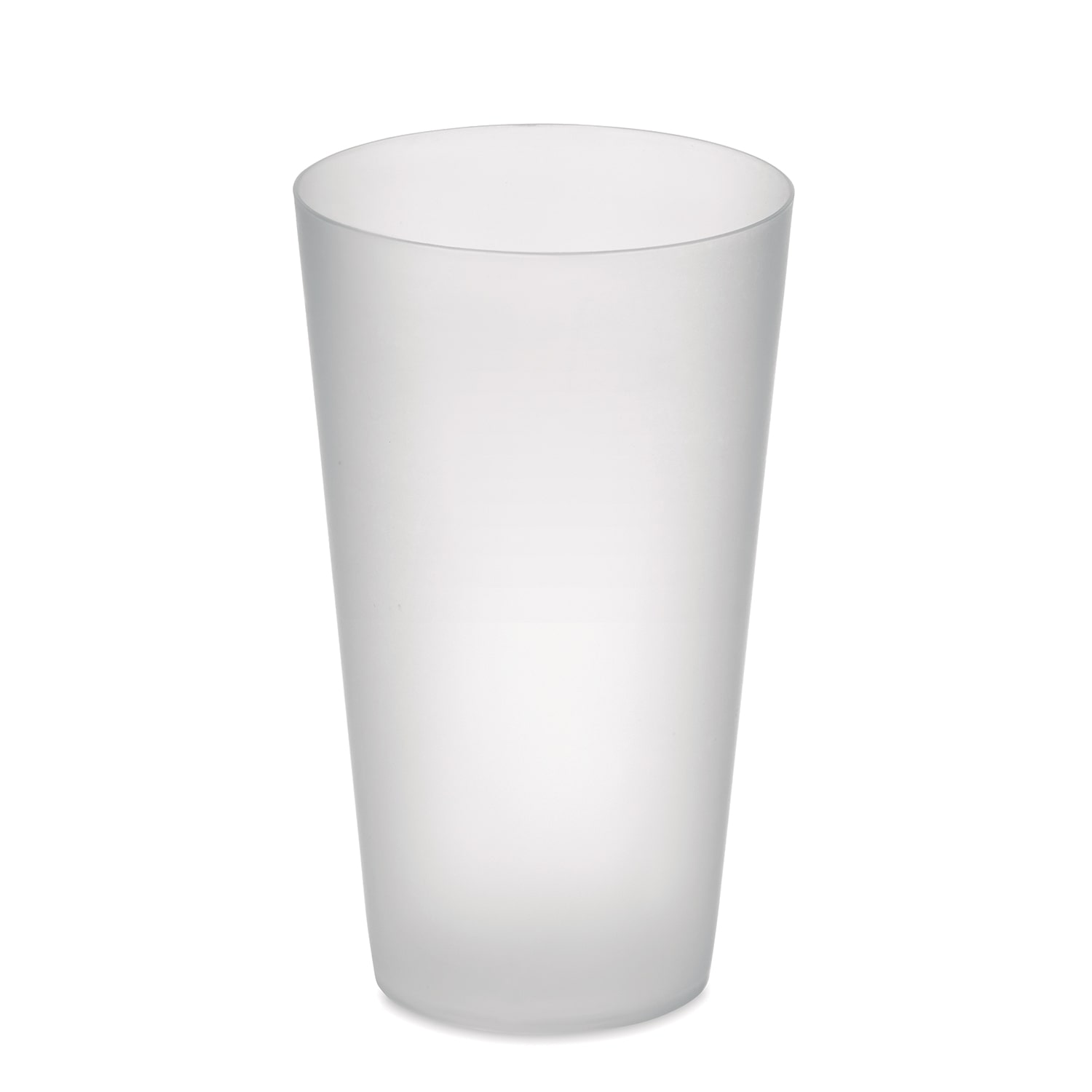 Trinkbecher Max - Schmal 500ml | Matt | PP-Kunststoff | Wiederverwendbar